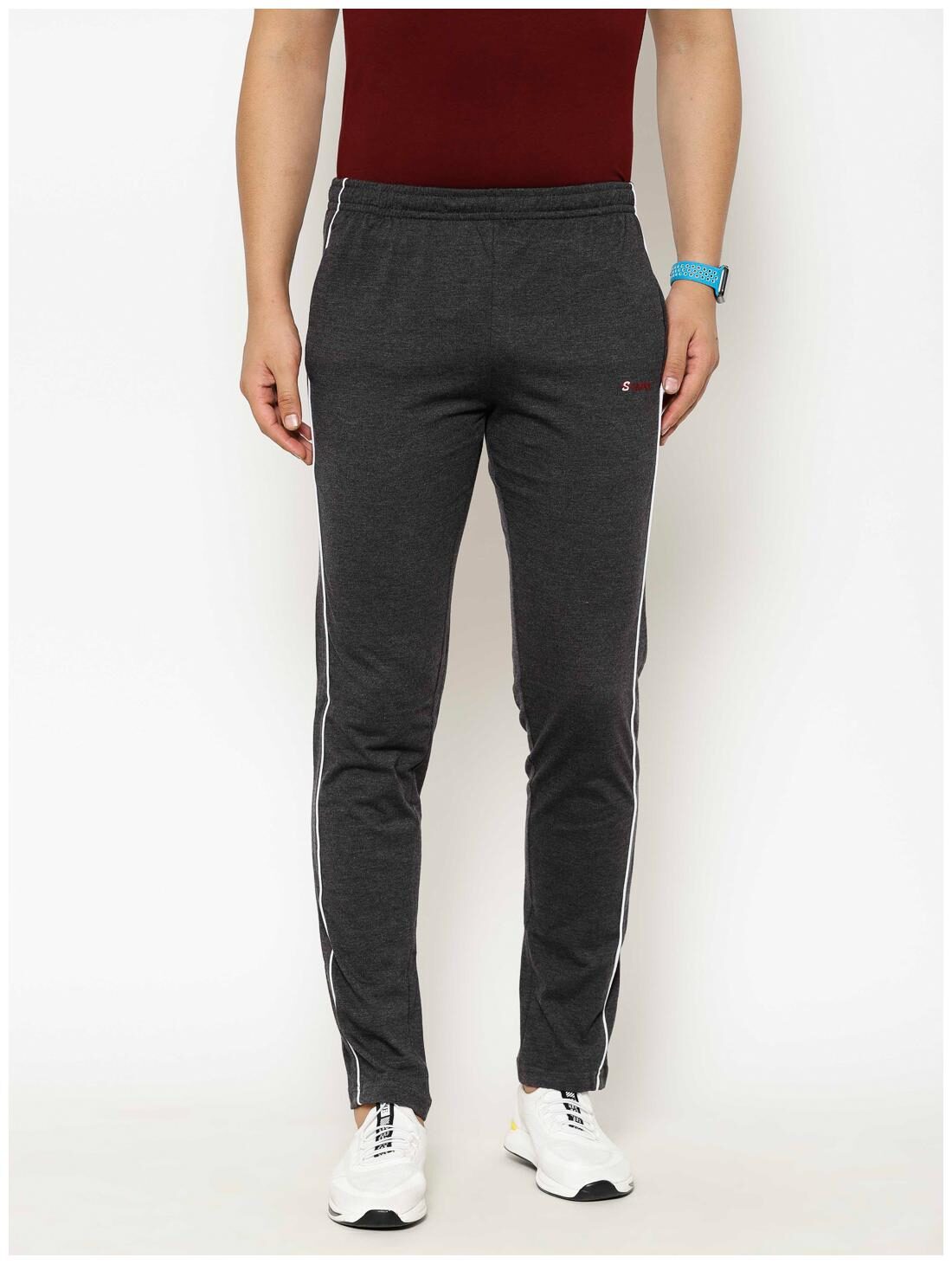 

Sapper Men Grey Solid Regular fit Track pants