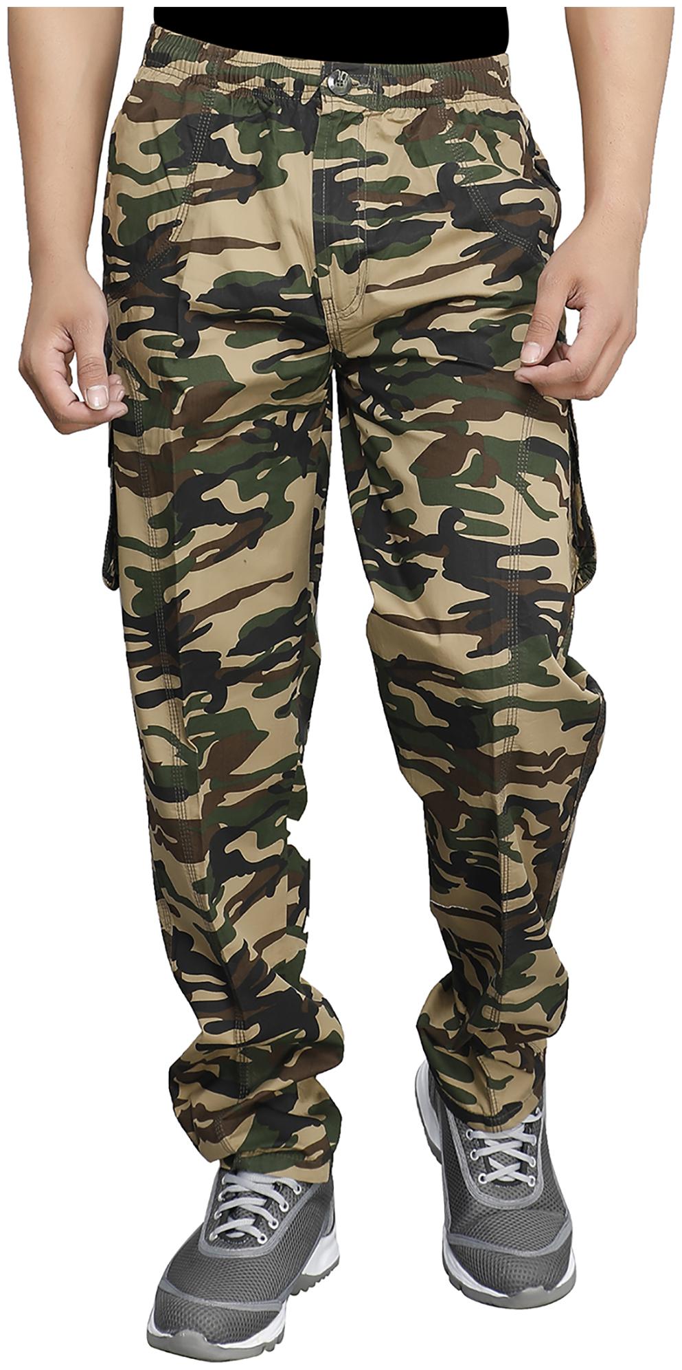 

Sapper Men Multi Camouflage Regular fit Wrinkle free Cargos