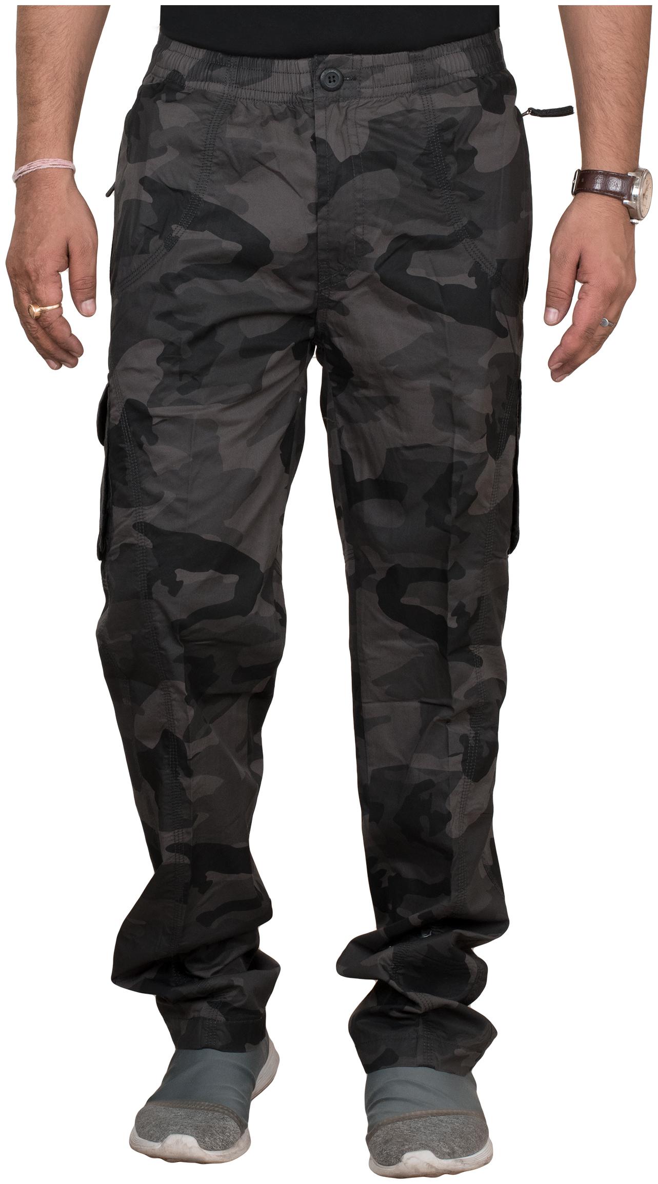 

Sapper Men Multi Camouflage Regular fit Wrinkle free Cargos