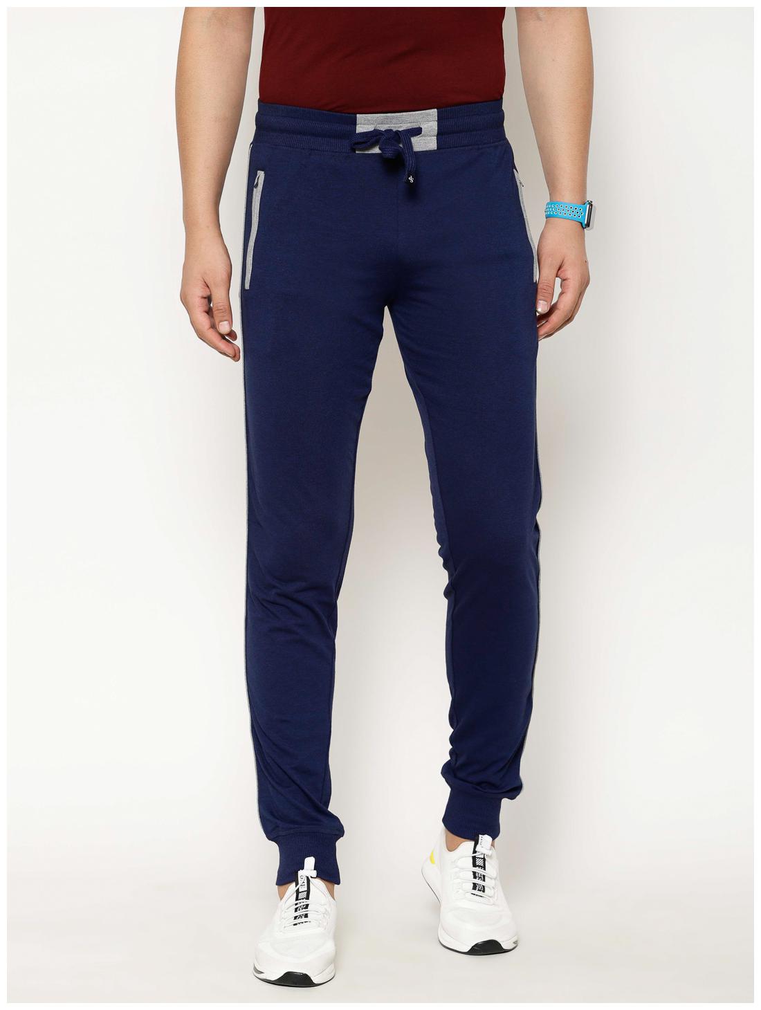 

Sapper Men Blue Solid Slim fit Joggers
