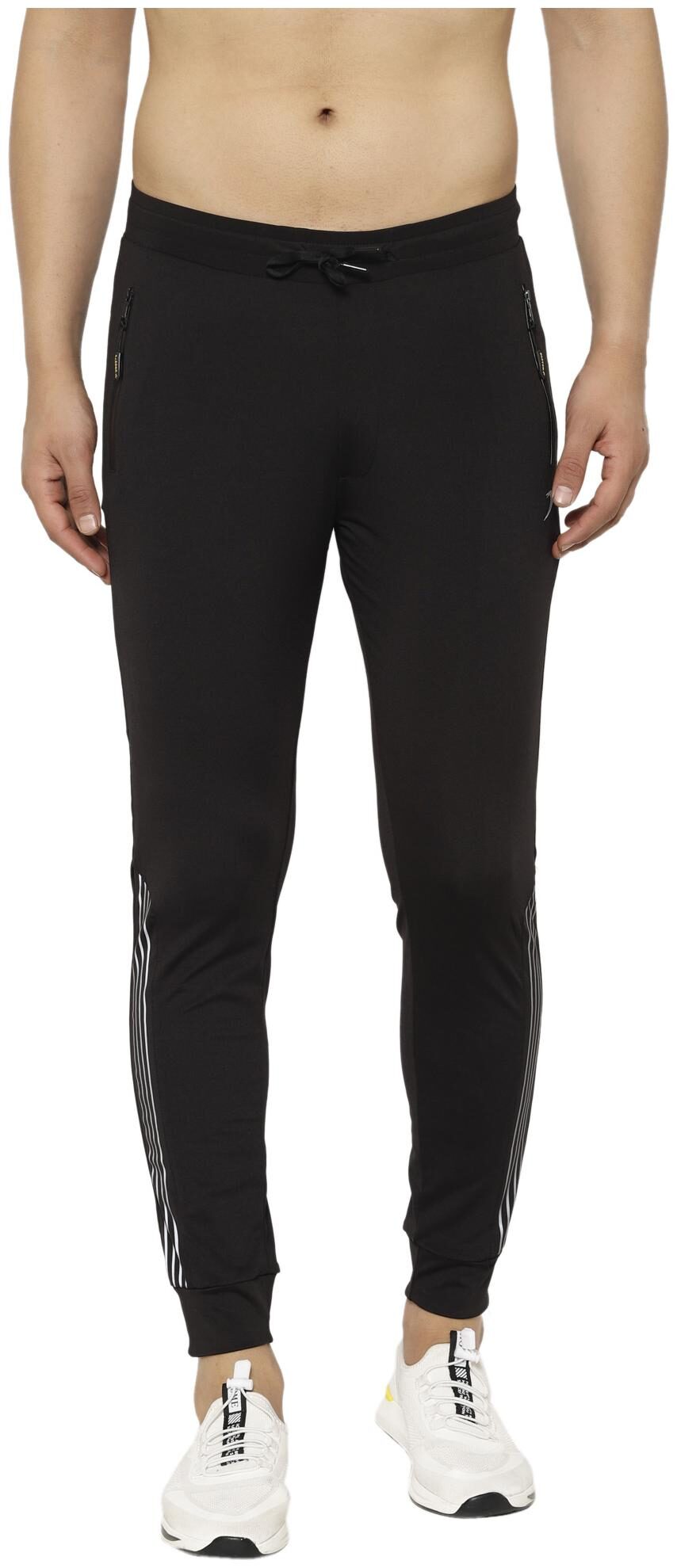 

Sapper Men Black Solid Slim fit Joggers