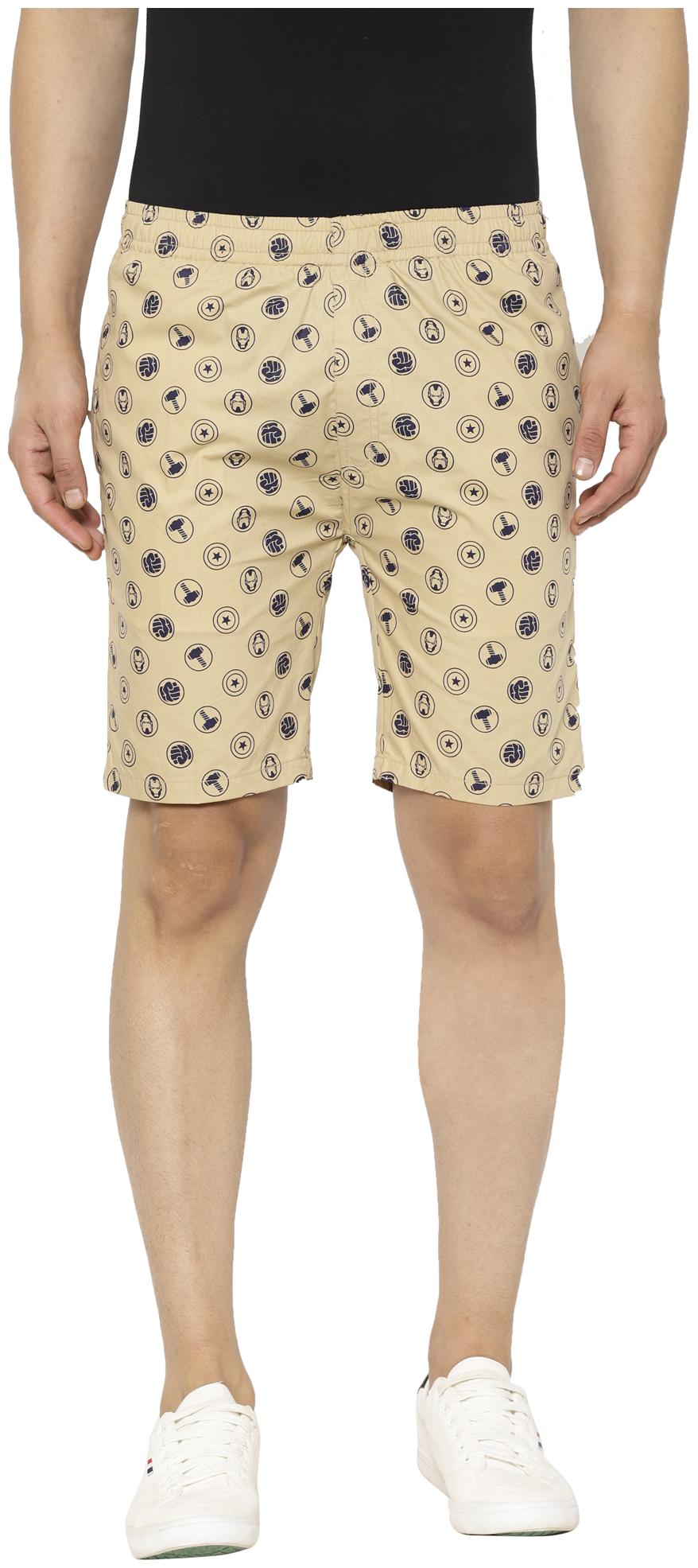 

Sapper Men Beige Slim Fit Regular Shorts
