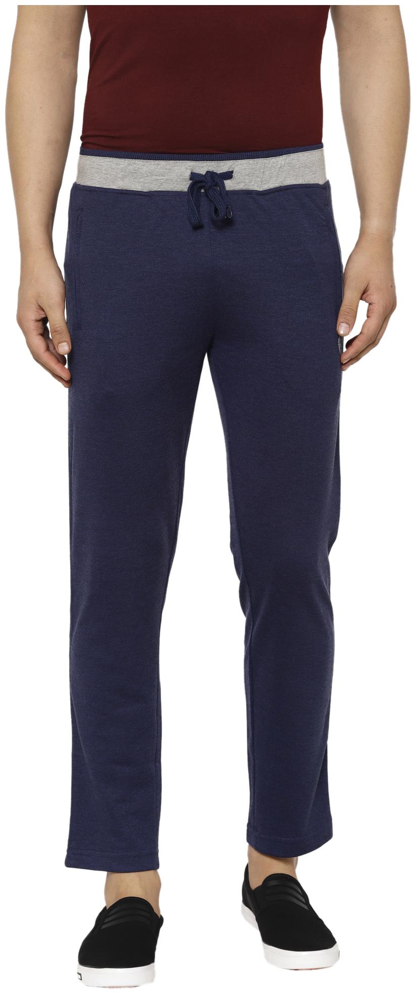 

Sapper Men Blue Solid Slim fit Track pants