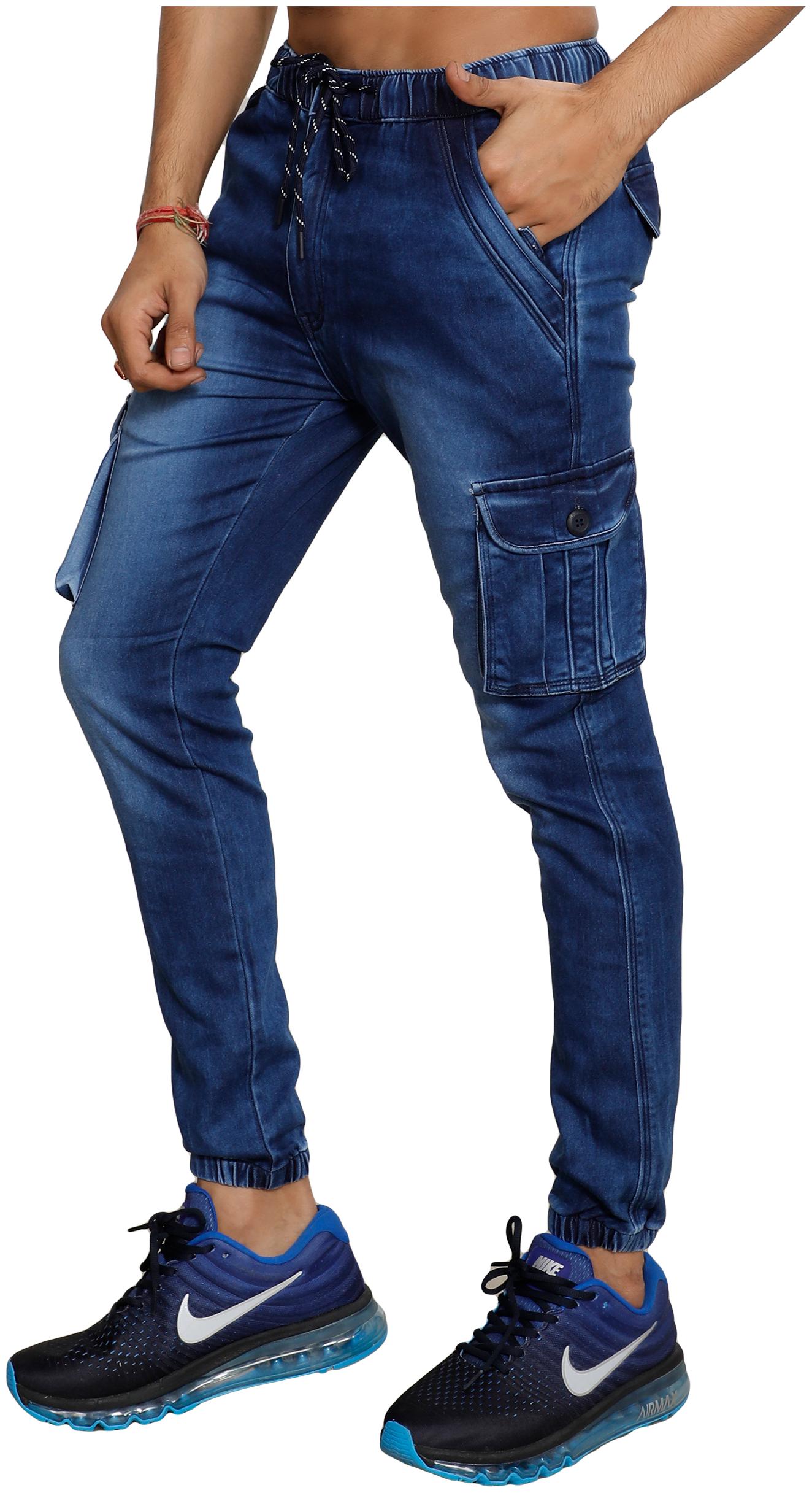 

Sapper Men Blue Skinny Fit Jeans