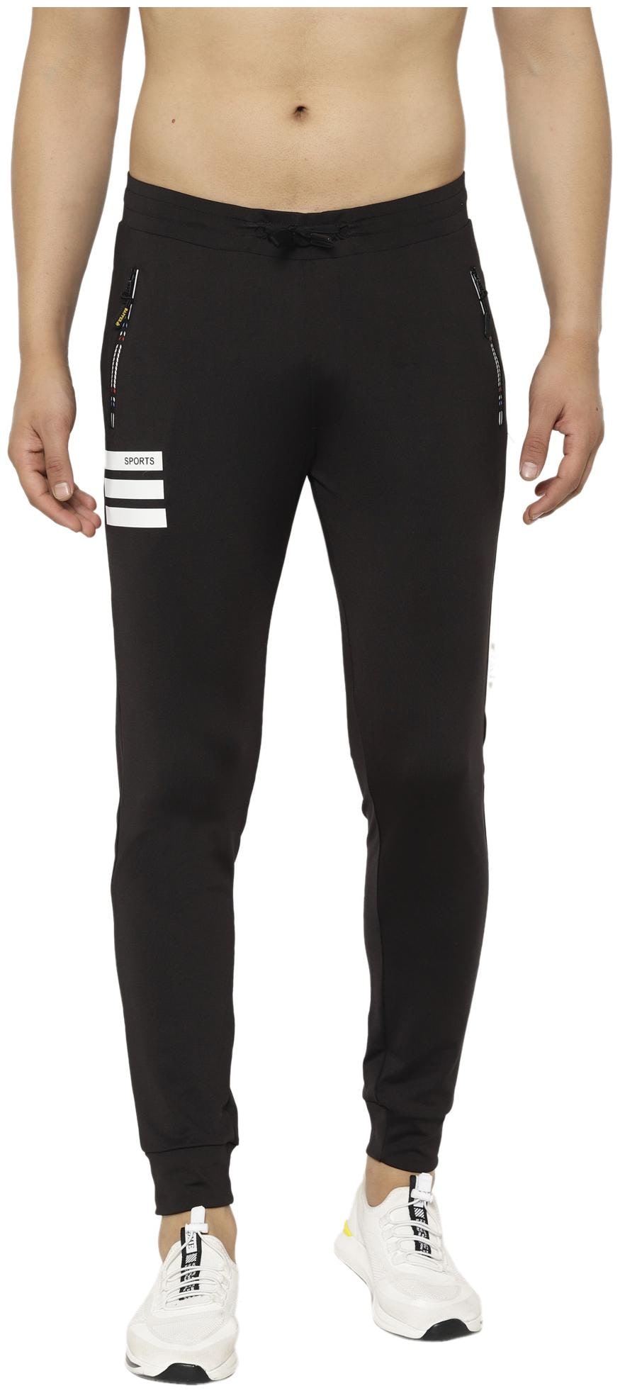 

Sapper Men Black Solid Slim fit Joggers