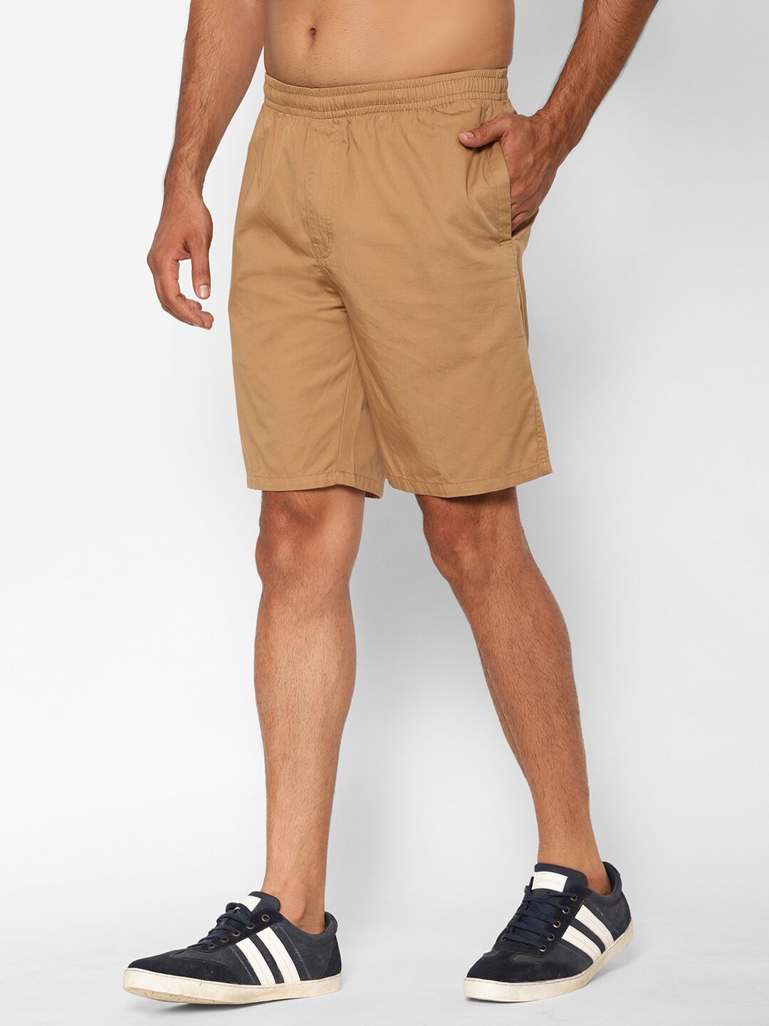

Sapper Men Beige Regular Fit Regular Shorts
