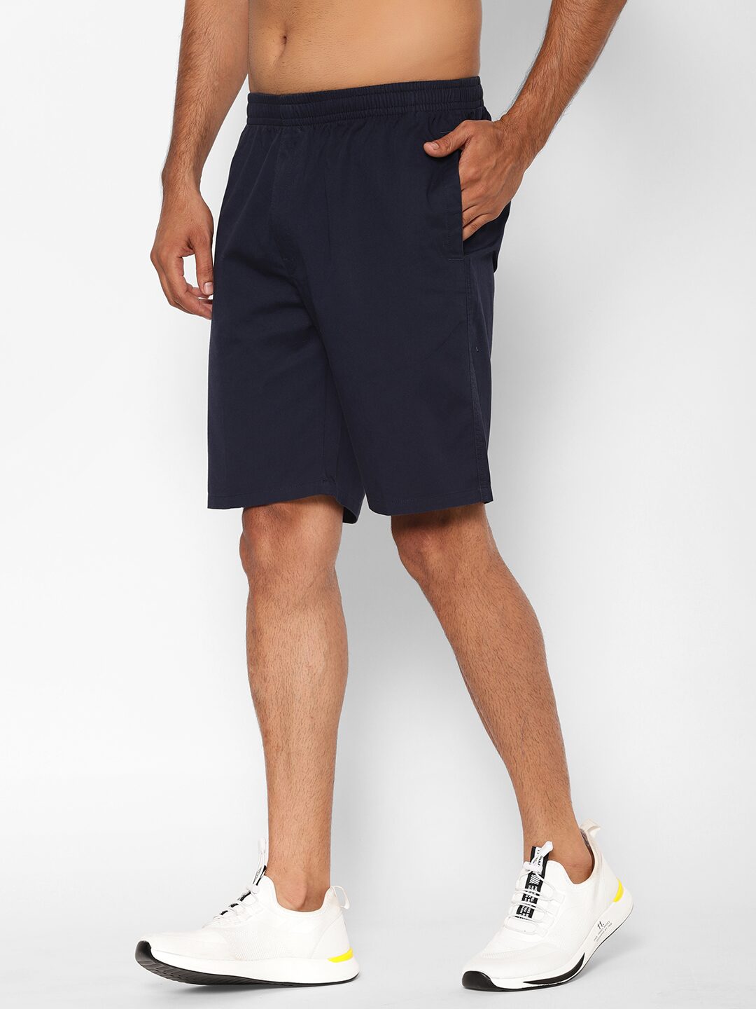 

Sapper Men Navy Blue Regular Fit Regular Shorts
