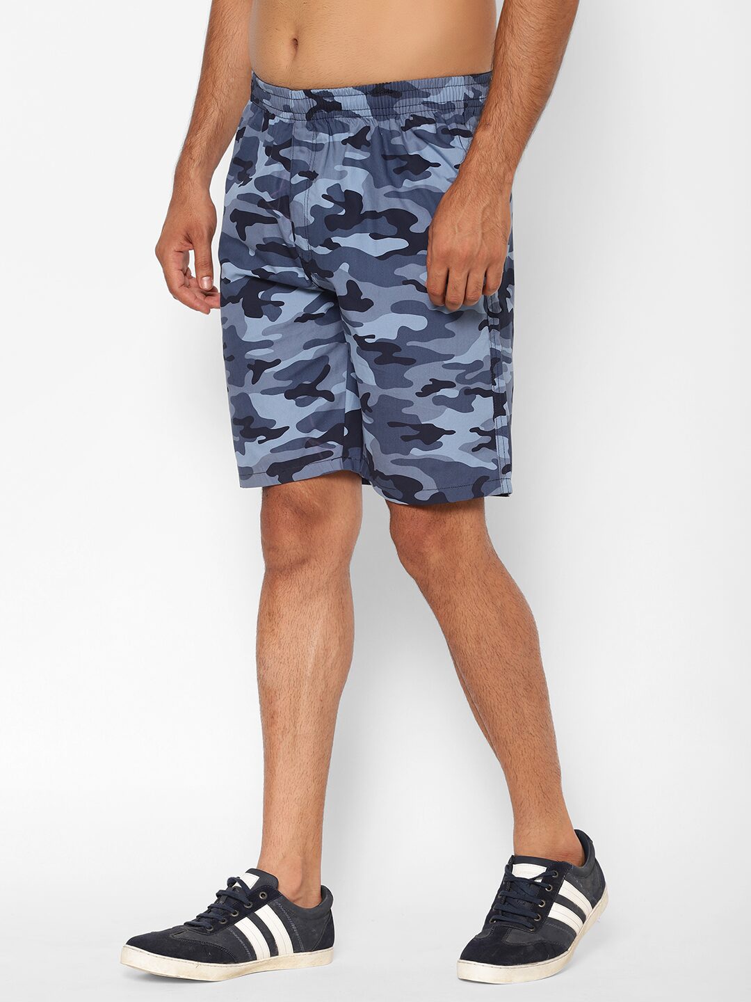

Sapper Men Blue Regular Fit Regular Shorts