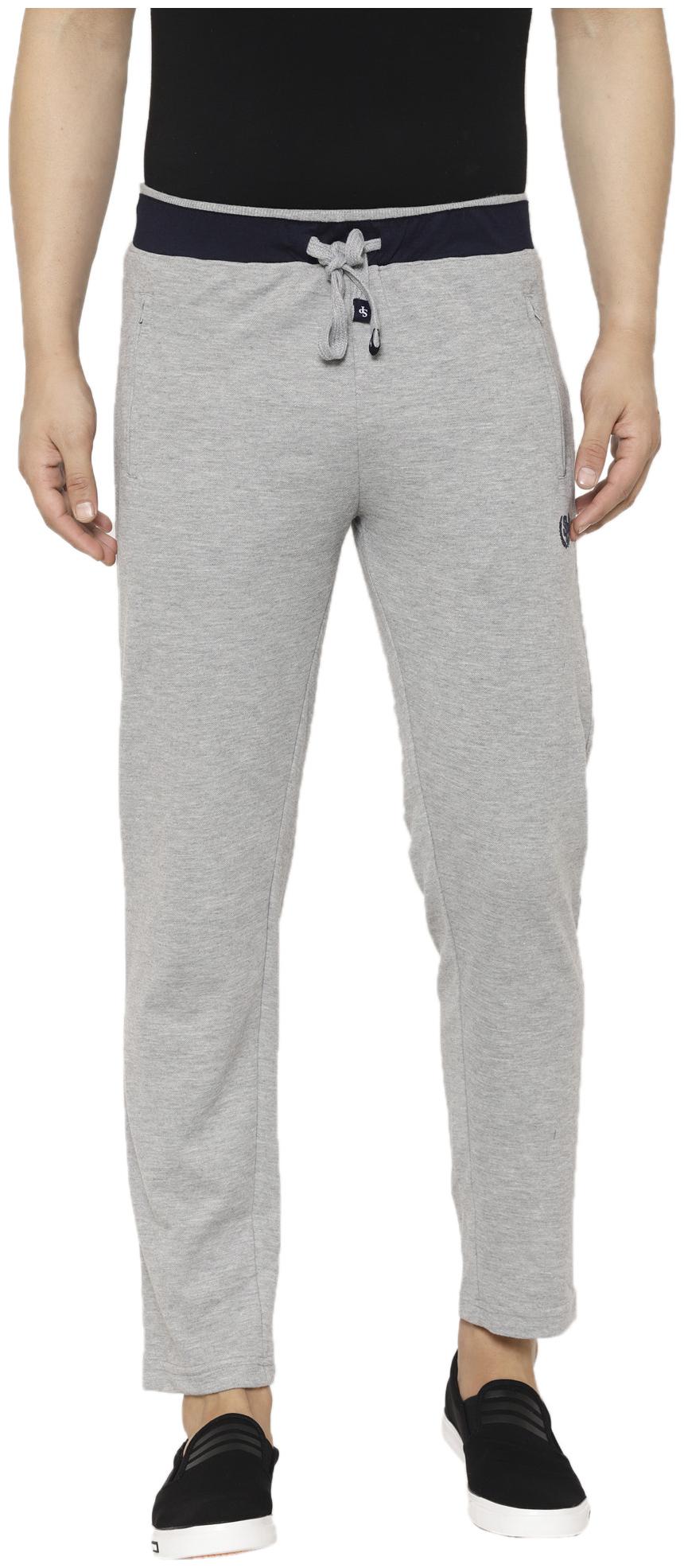 

Sapper Men Grey Solid Slim fit Track pants