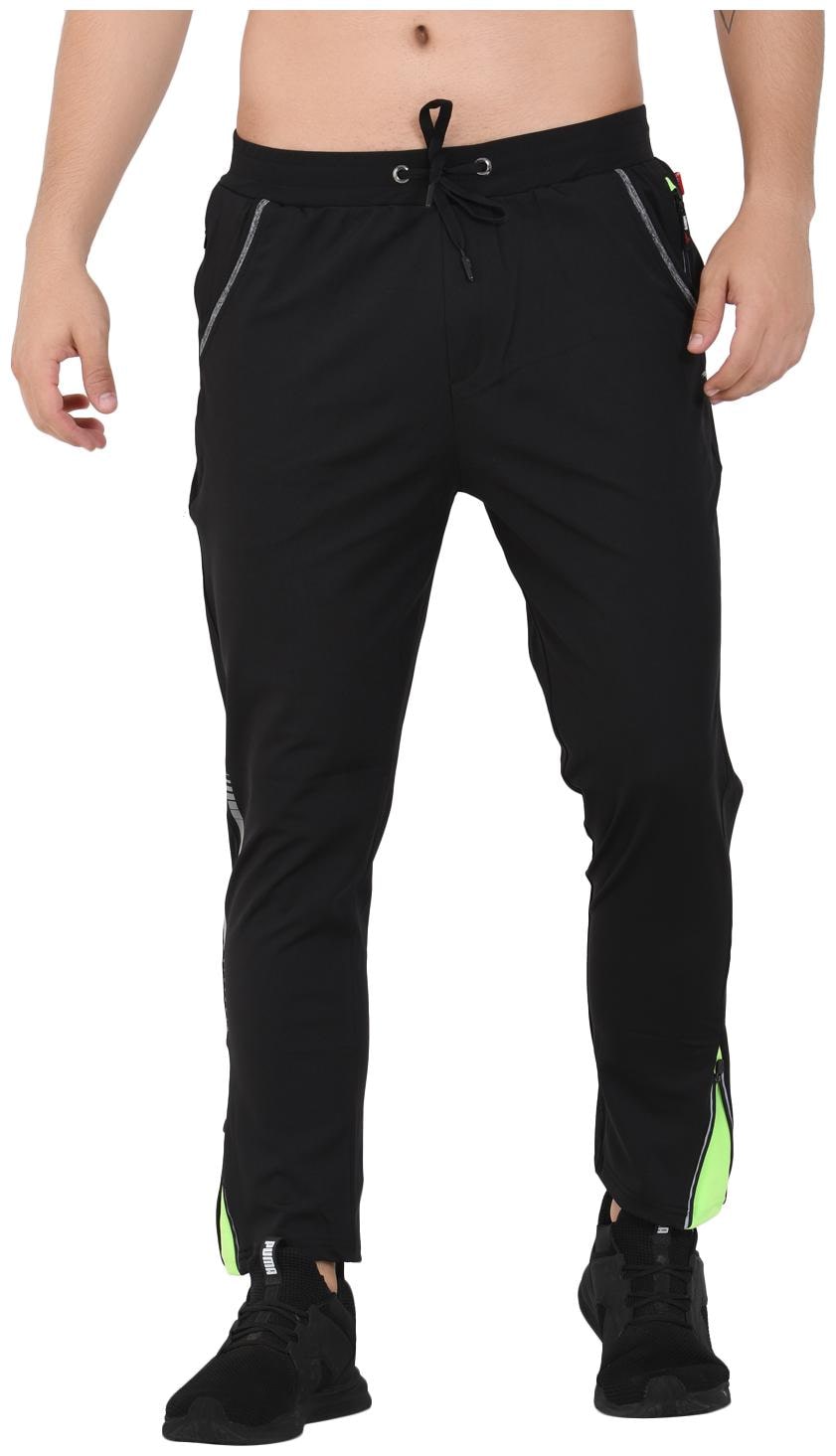 

Sapper Men Polyester Slim Fit Track Pants Black color