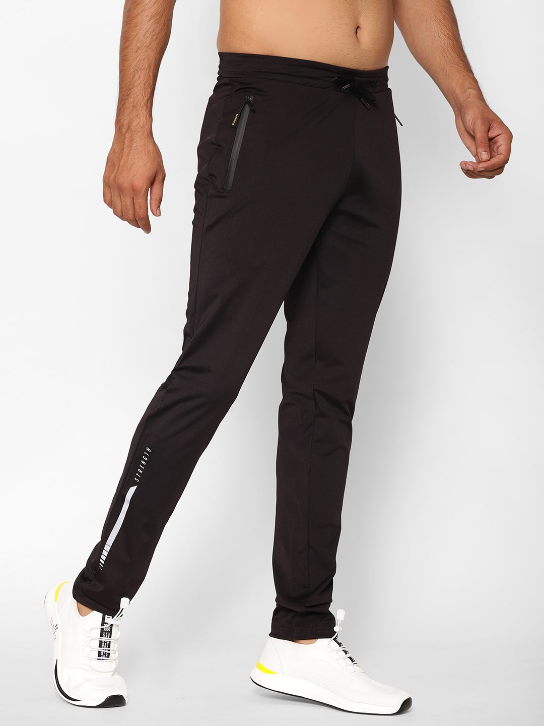 

Sapper Men Black Solid Slim fit Track pants