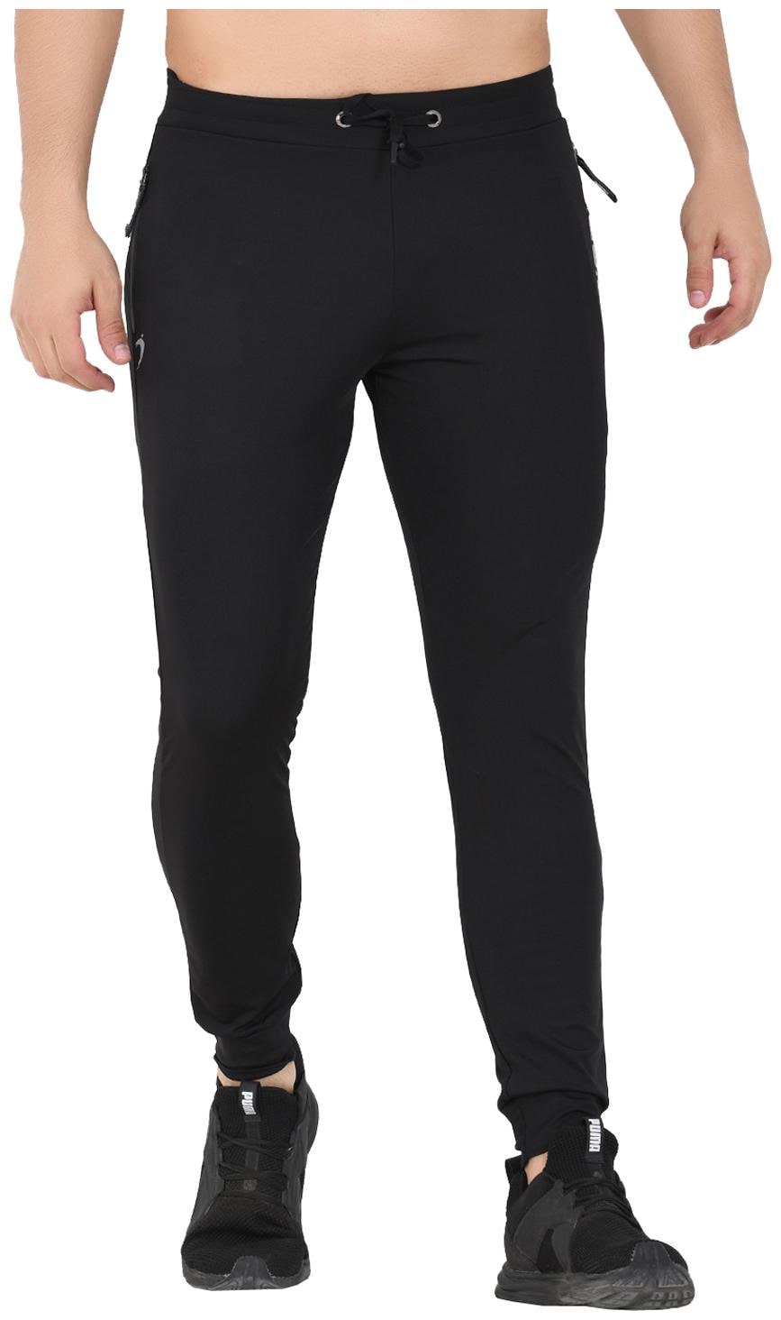 

Sapper Men Polyester Slim Fit Track Pants Black color