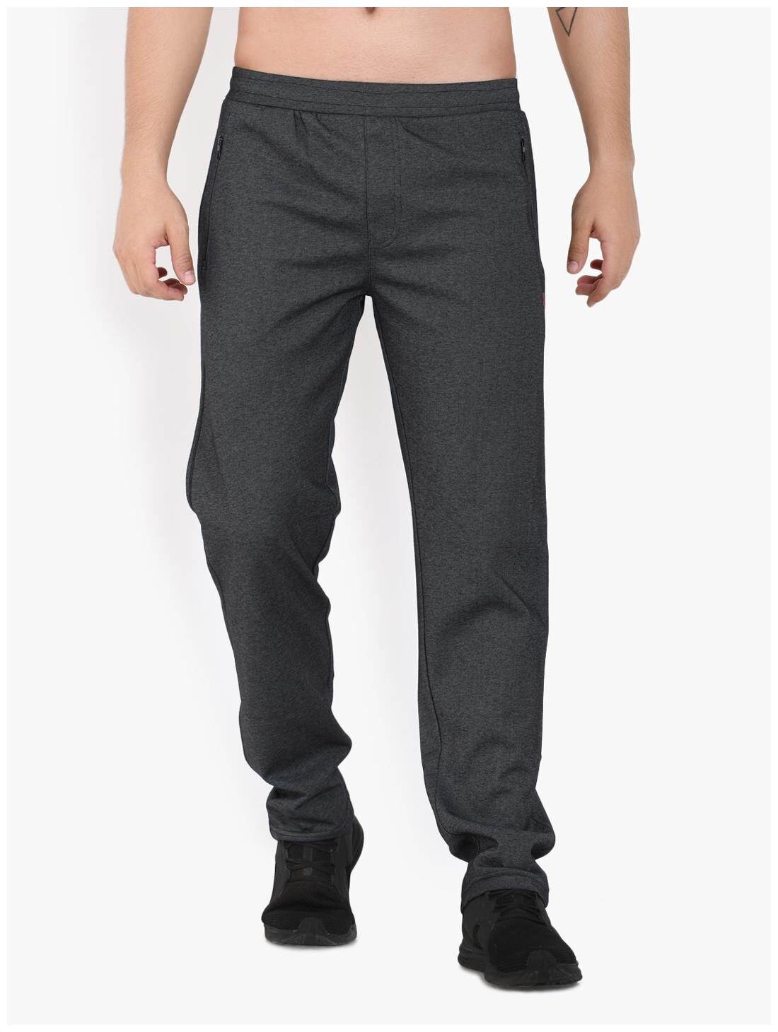 

Sapper Men Black Solid Slim fit Track pants
