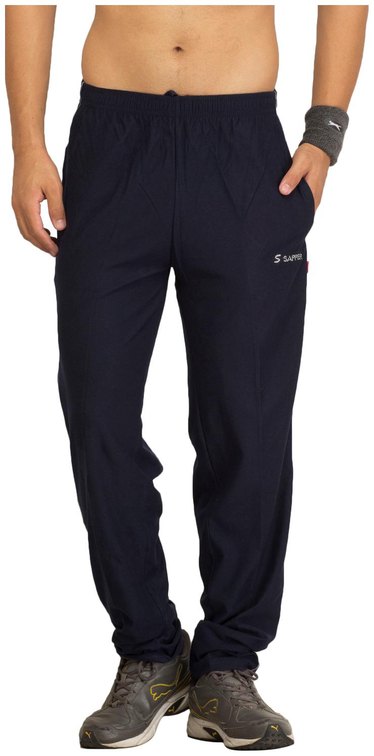 

Sapper Men Navy blue Solid Regular fit Track pants