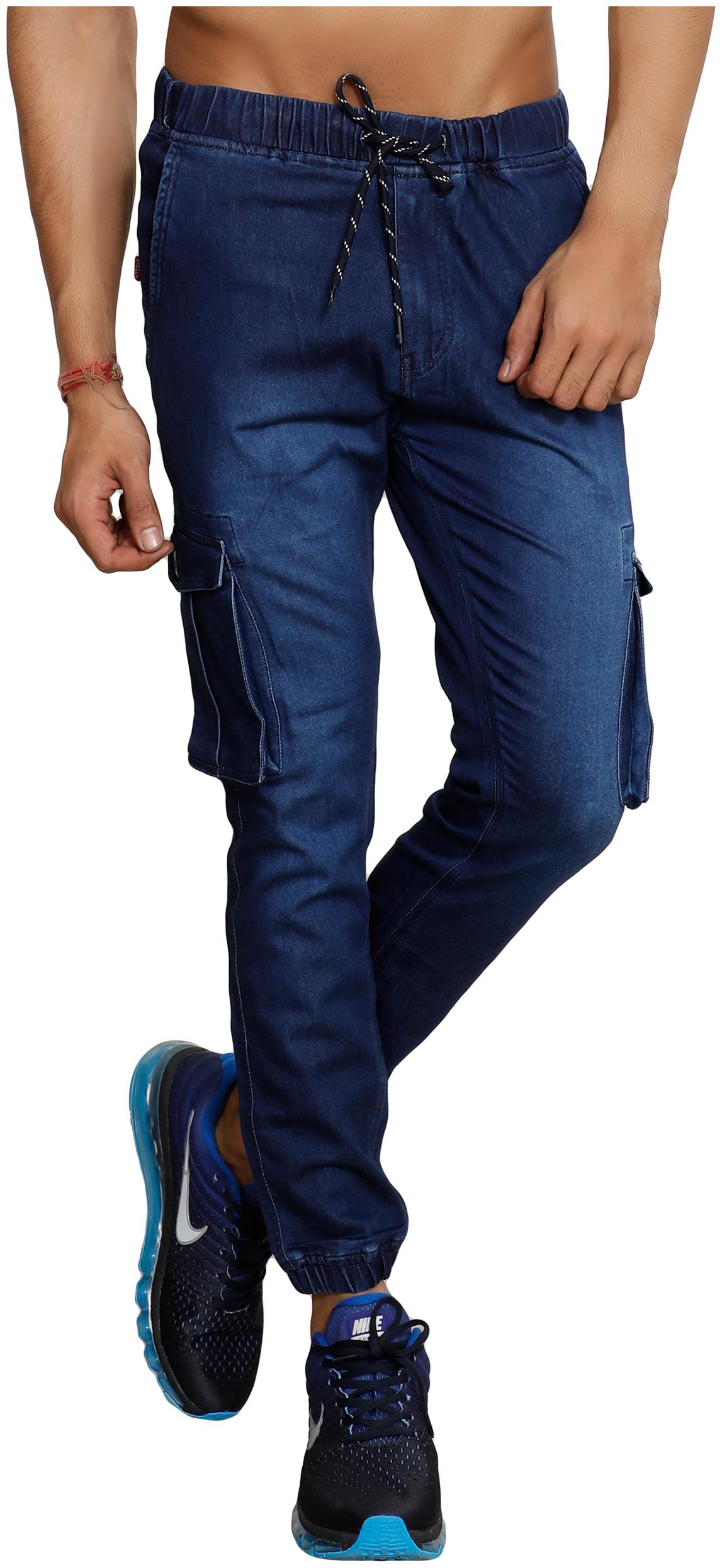 

Sapper Men Blue Jogger Jeans