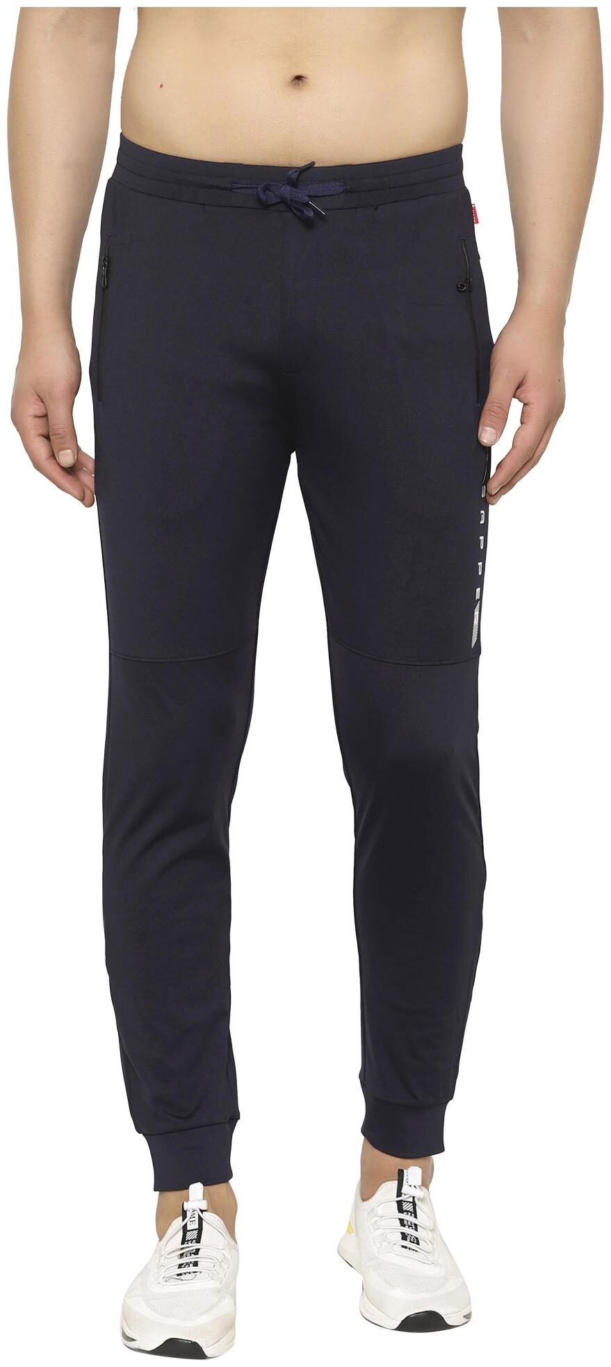 

Sapper Men Navy blue Solid Slim fit Joggers