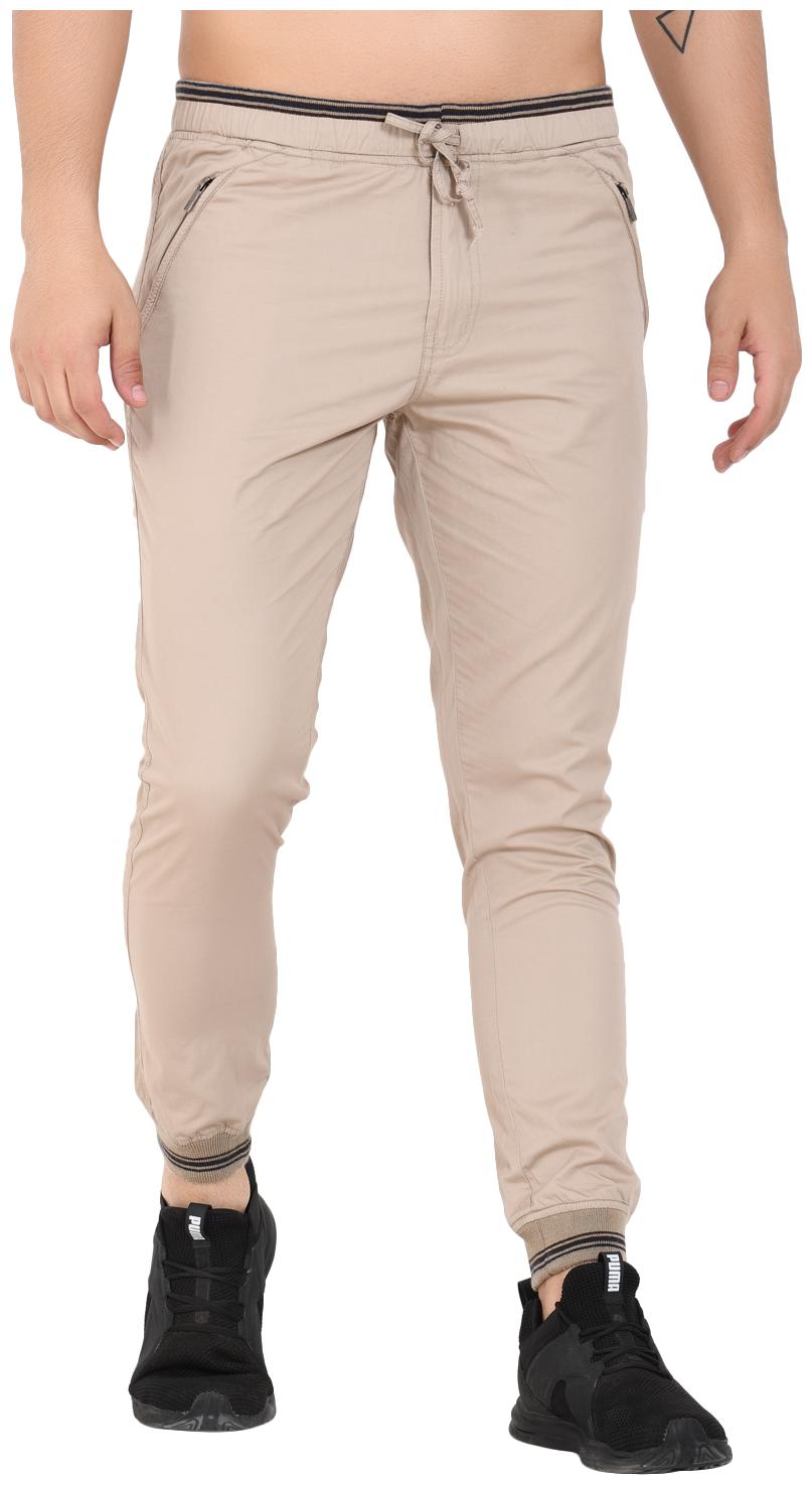

Sapper Men Beige Solid Regular fit Track pants