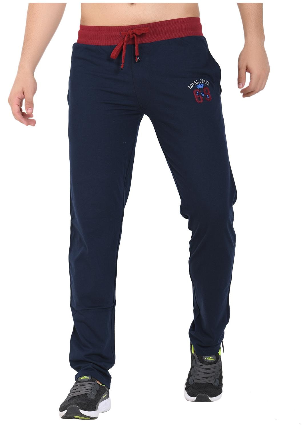 

Sapper Men Blue Solid Regular fit Track pants