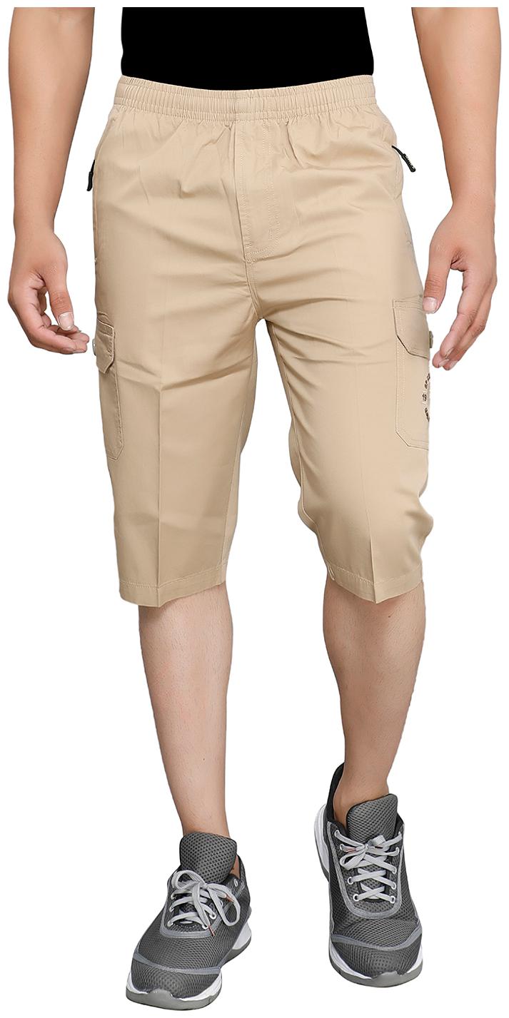 

Sapper Men Beige Regular Fit Regular Shorts