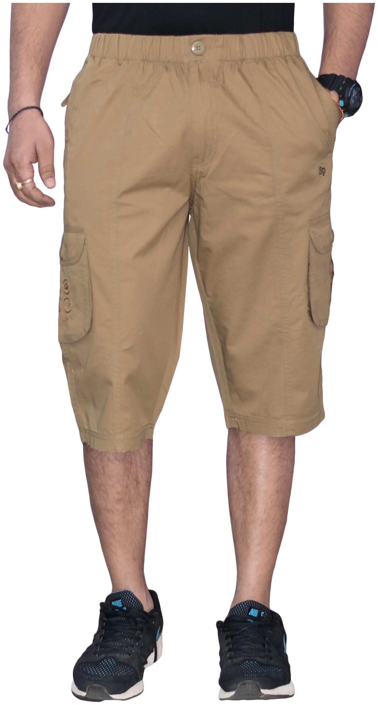 

Sapper Men Yellow Regular Fit Regular Shorts