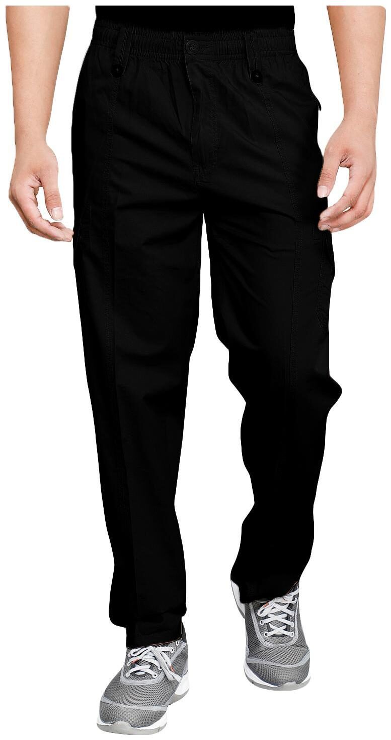 

Sapper Men Black Solid Regular fit Cargos