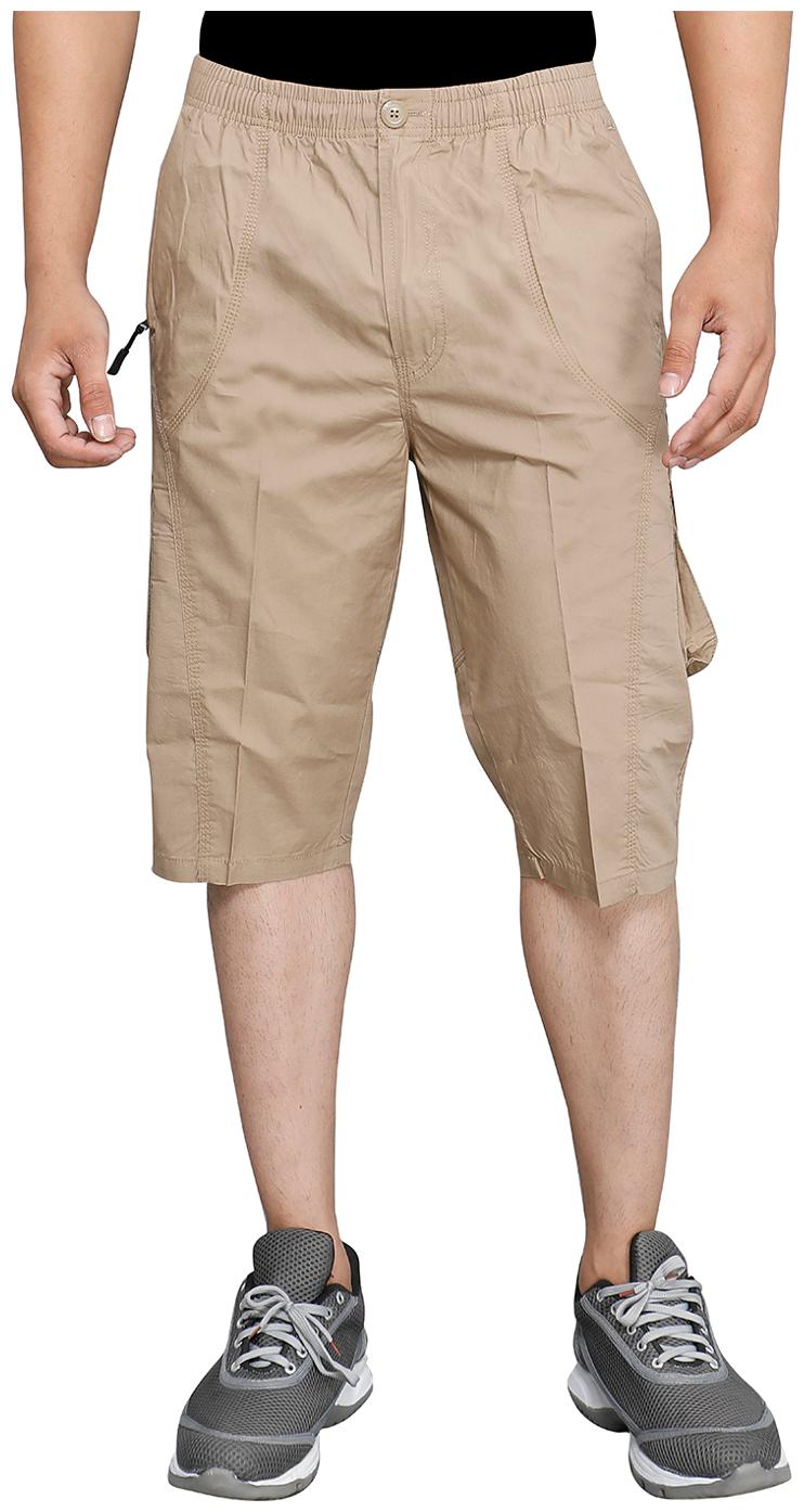 

Sapper Men Beige Regular Fit Regular Shorts