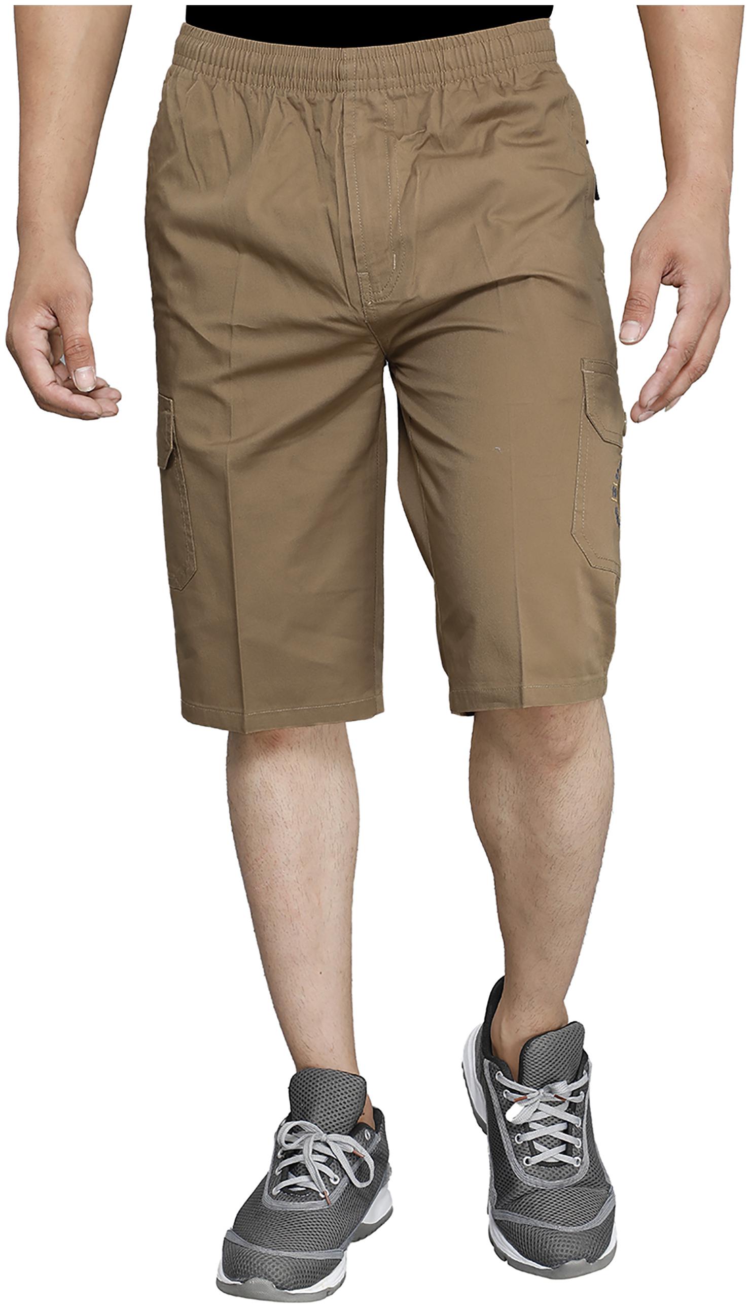 

Sapper Men Brown Regular Fit Regular Shorts
