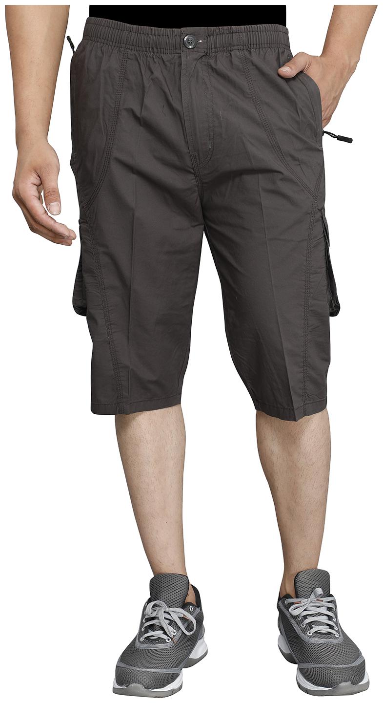 

SAPPER mens cotton three fourth capri shorts with cargo pockets