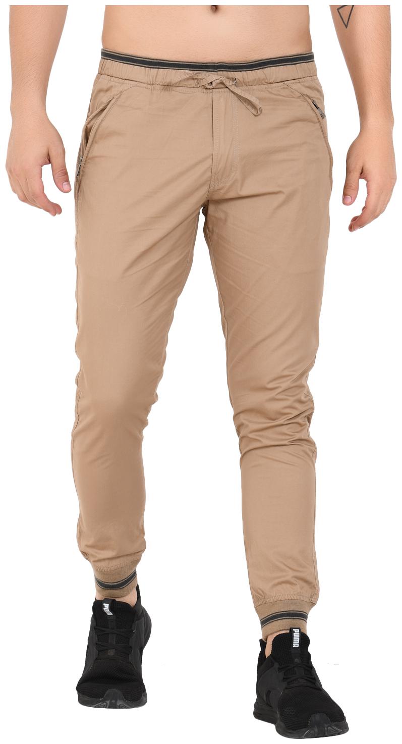 

Sapper Men Beige Solid Regular fit Track pants