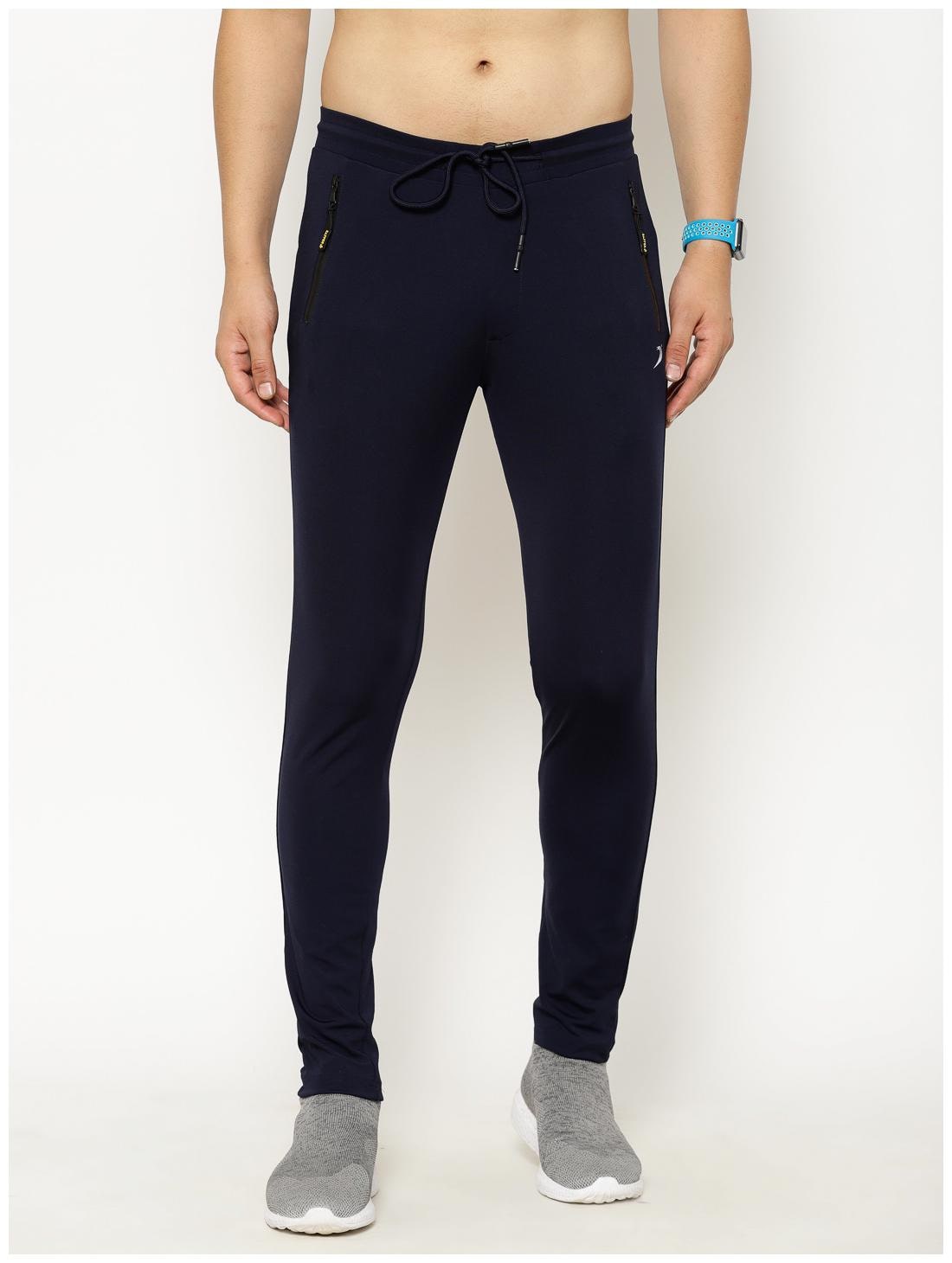

Sapper Men Navy blue Solid Slim fit Track pants