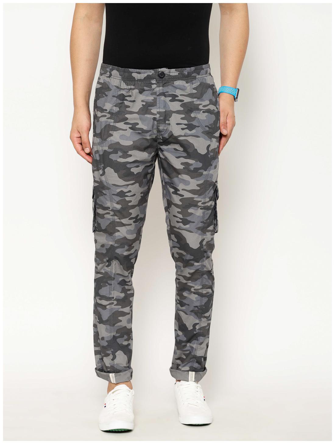 

Sapper Men Multi Camouflage Regular fit Travel friendly Cargos