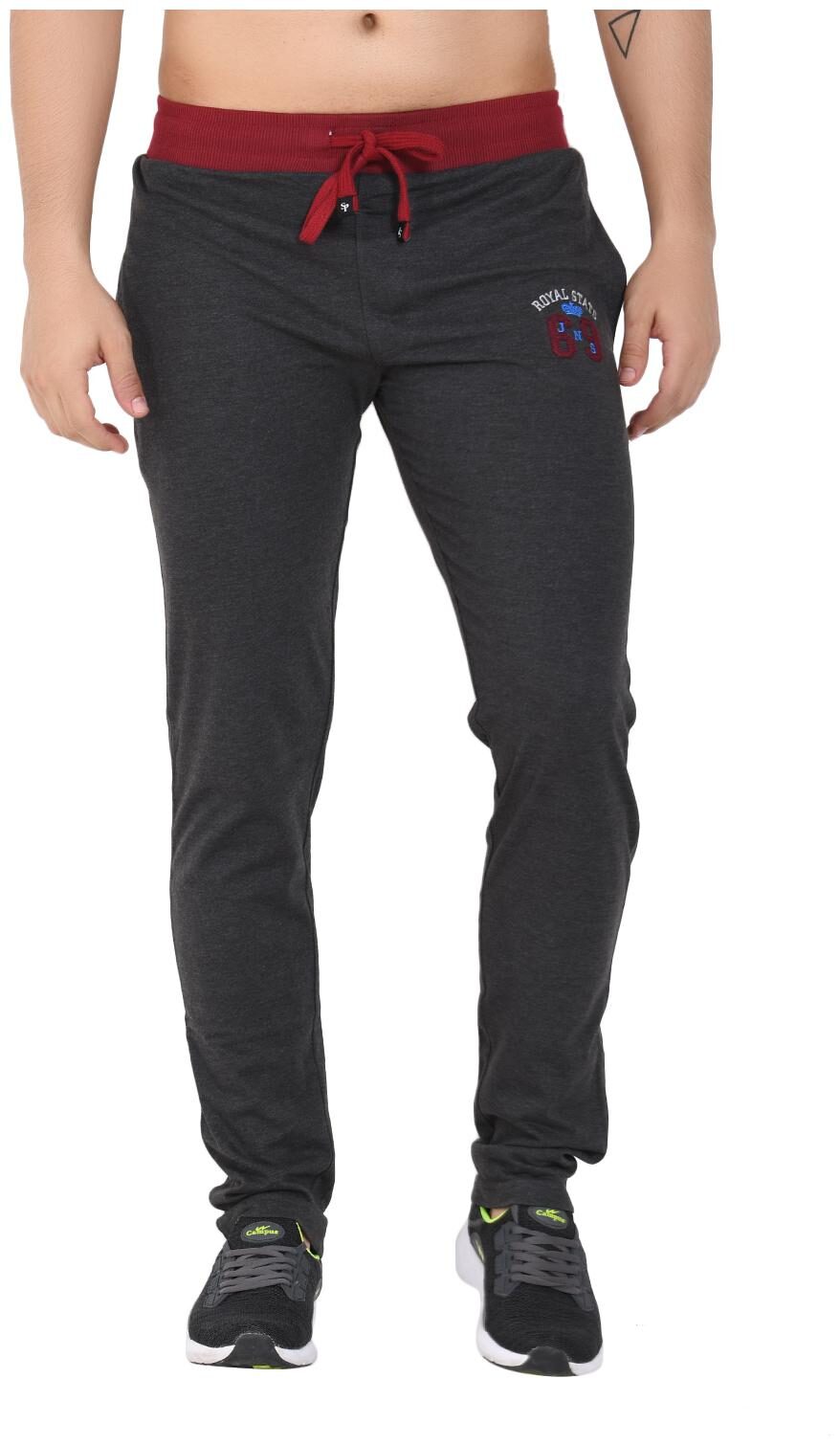 

SAPPER mens knitted track pants (DARK GREY LARGE)