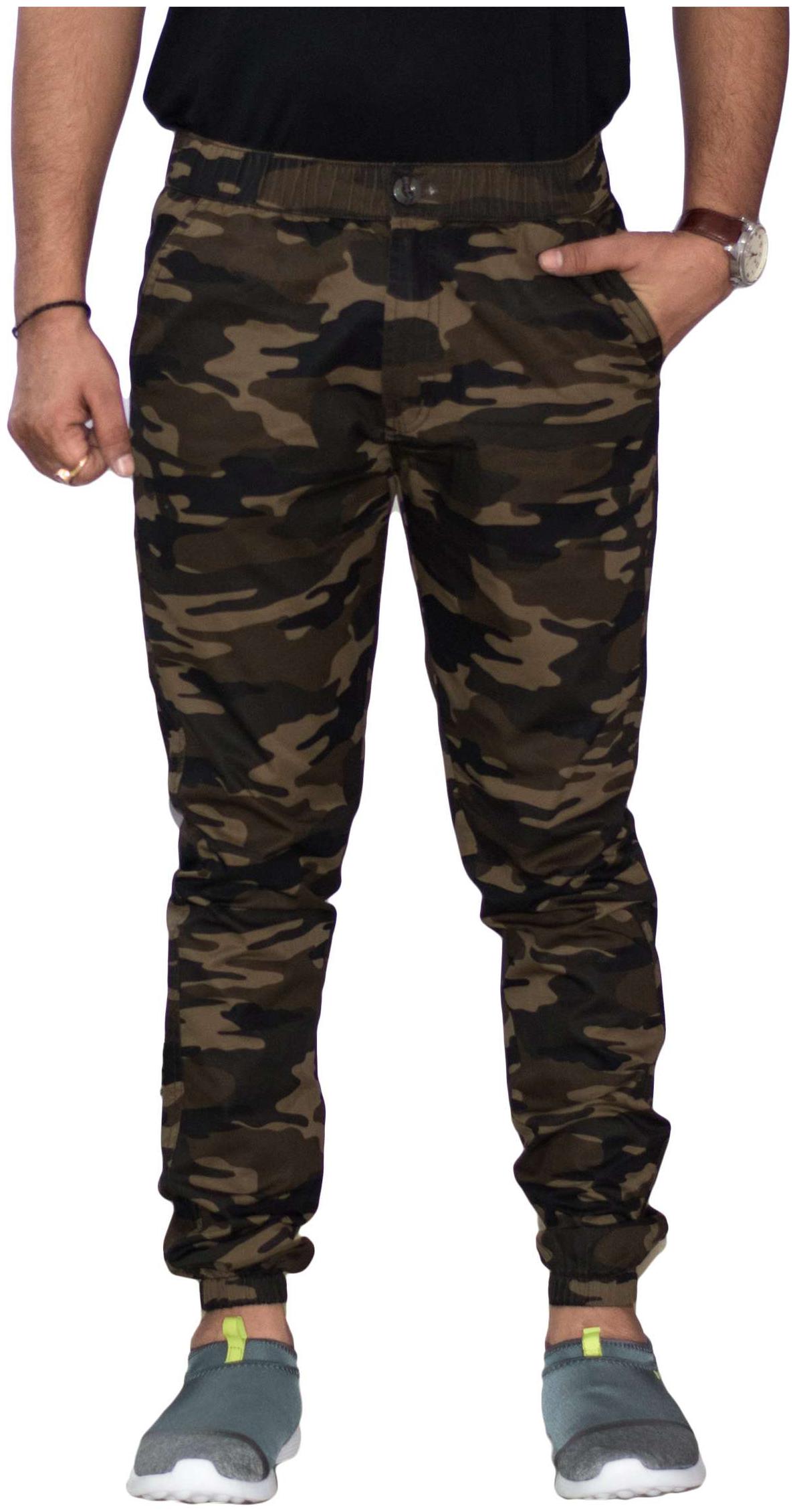 

SAPPER military camouflage camo army slim fit joggers track pants for mens