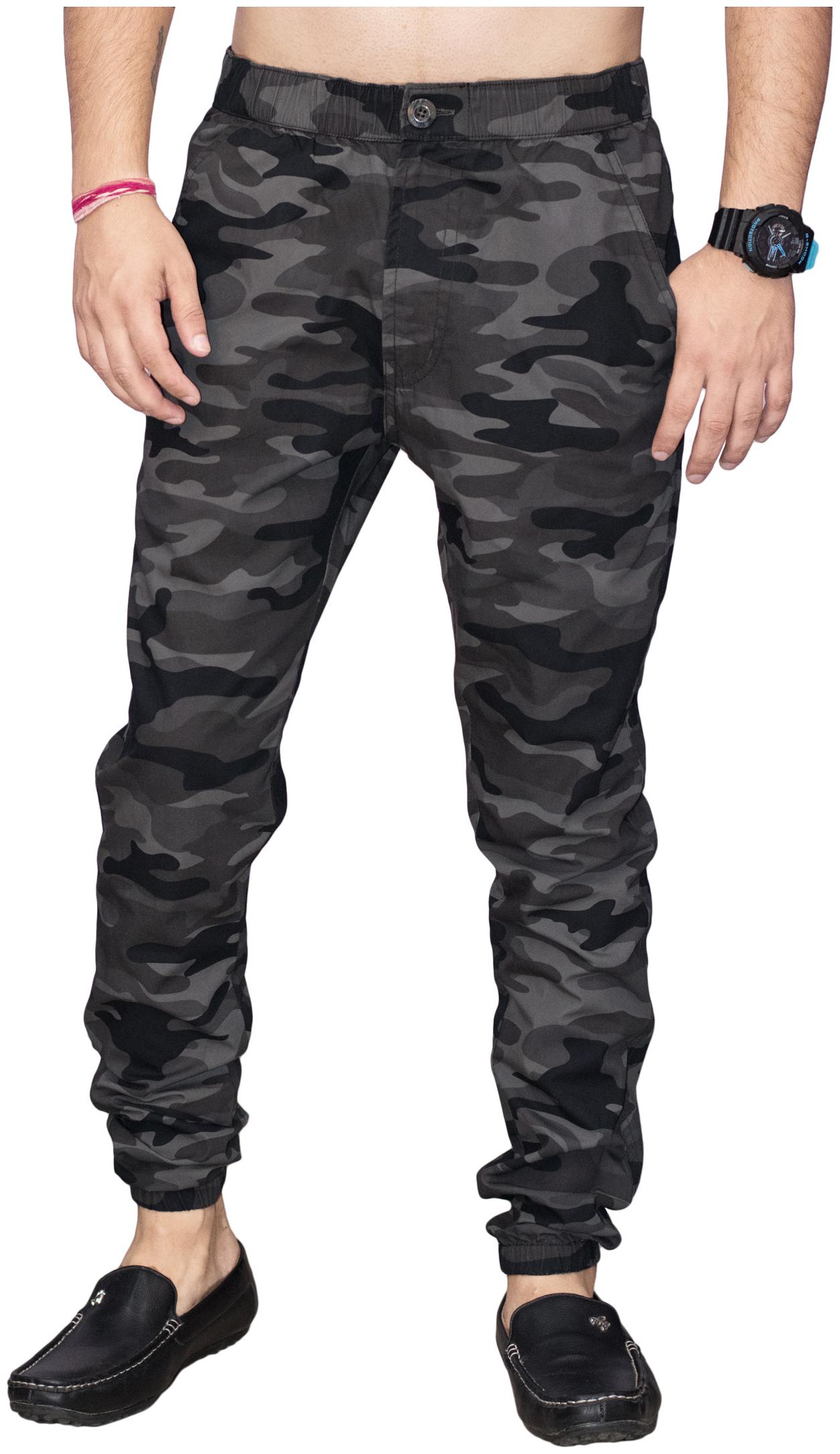 

Sapper Men Grey Solid Slim fit Track pants