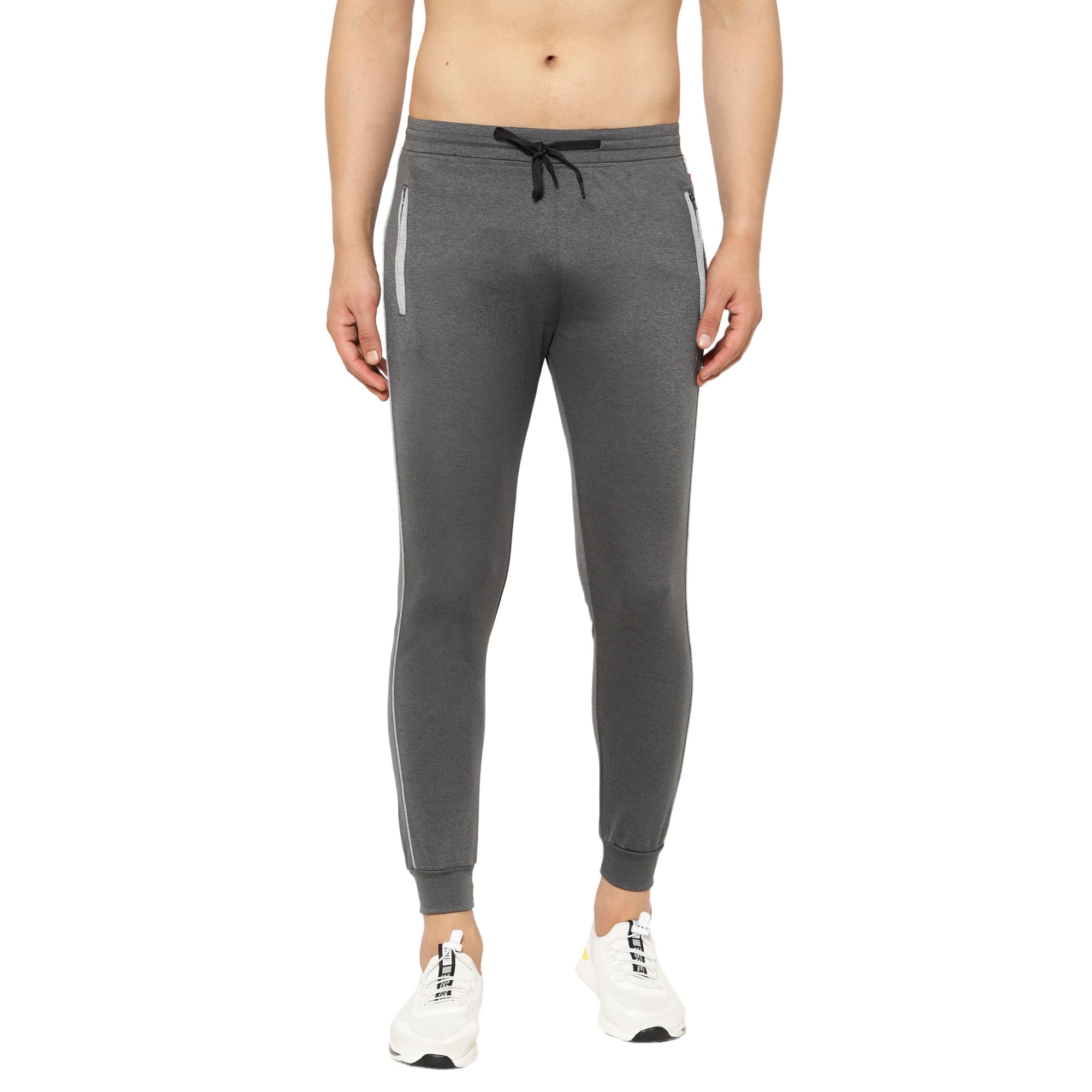

Sapper Men Grey Solid Slim fit Joggers
