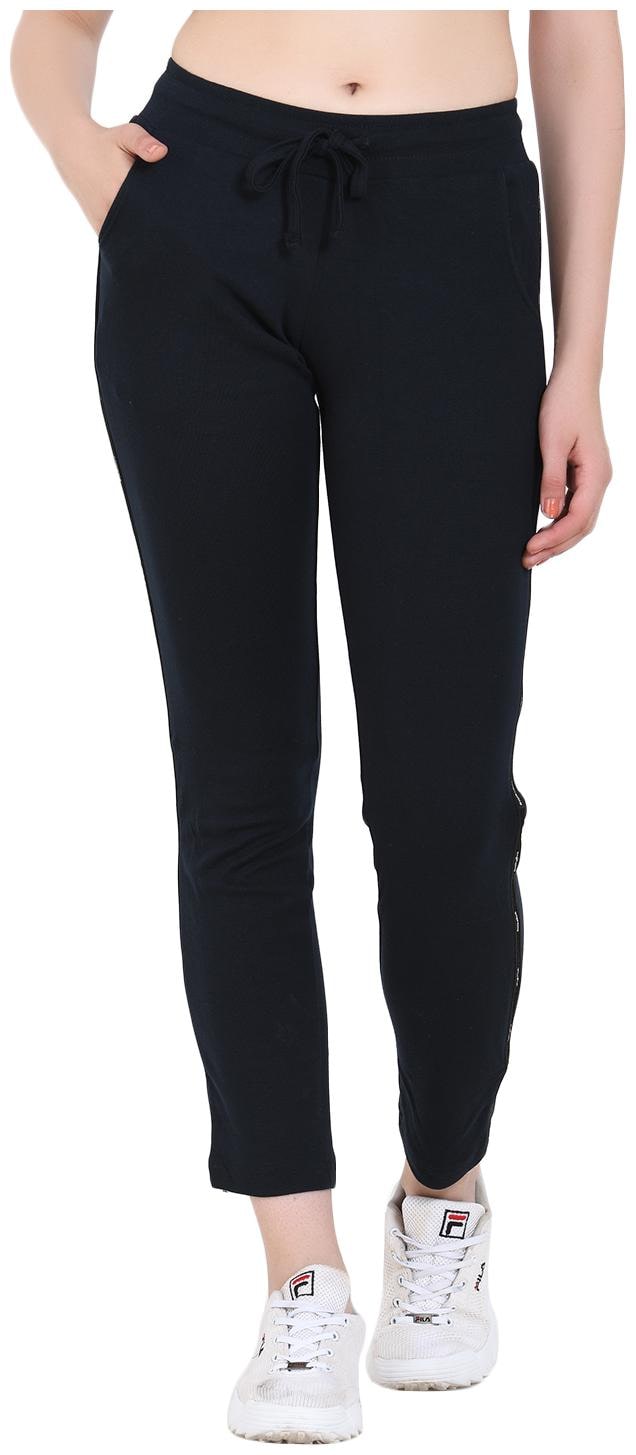 

Sapper Women Blue Cotton Blend Track Pants