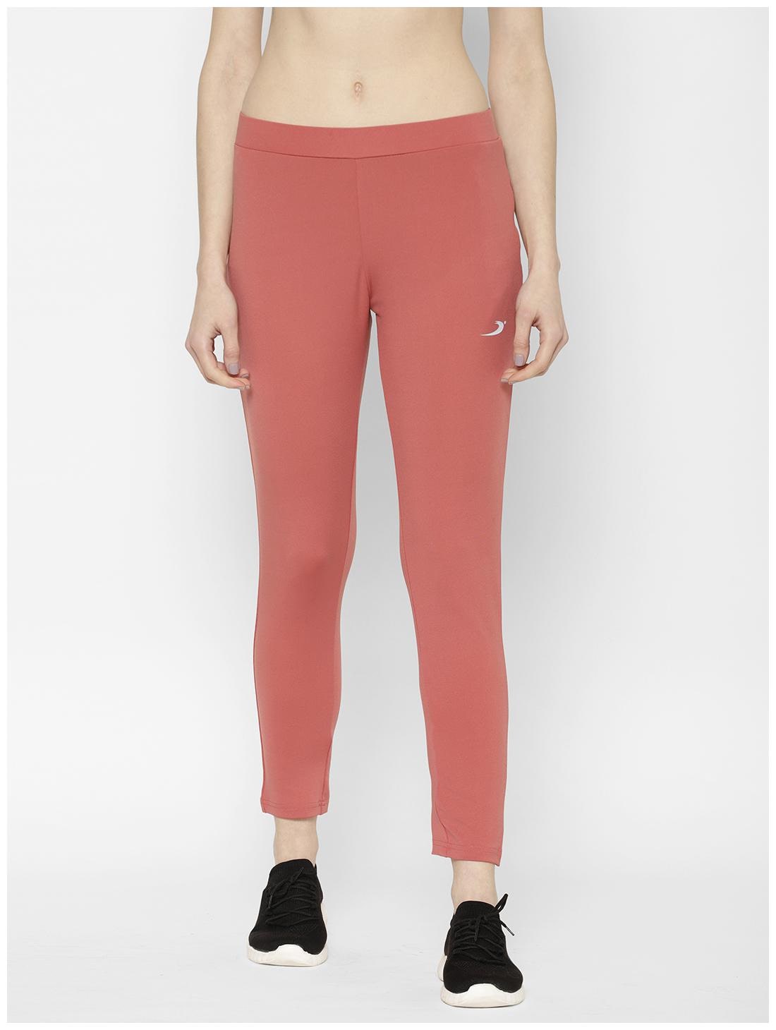 

Sapper Women Slim fit Polyester Solid Track pants - Pink