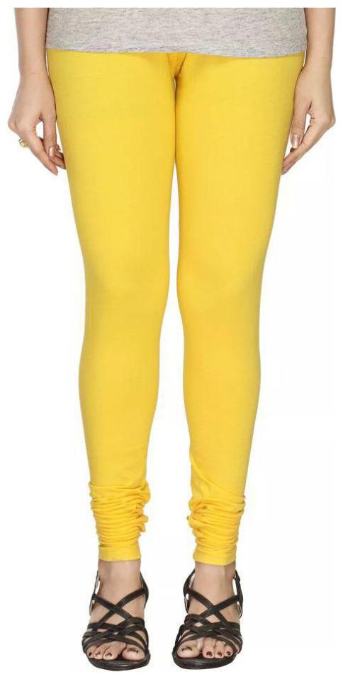 

SAS Yellow Viscose Choodidar Legging