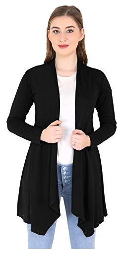 

SATPAL Women Shrug - Black