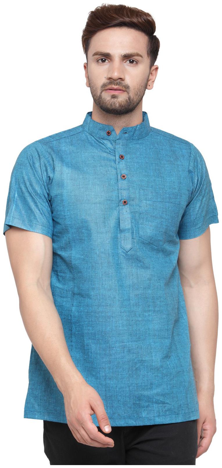 

Sayesha Men Blue Regular Fit Kurta