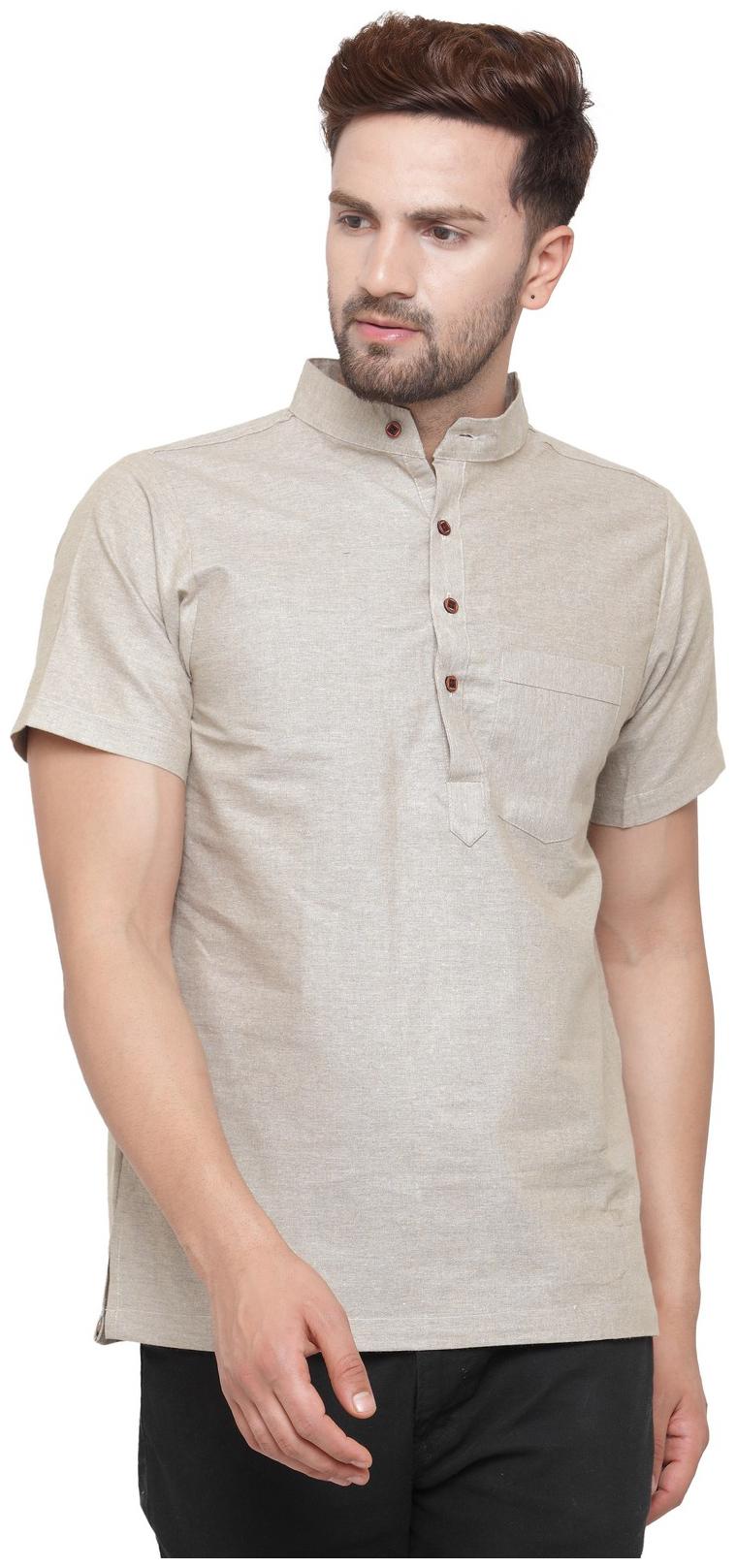 

Sayesha Men Brown Regular Fit Kurta