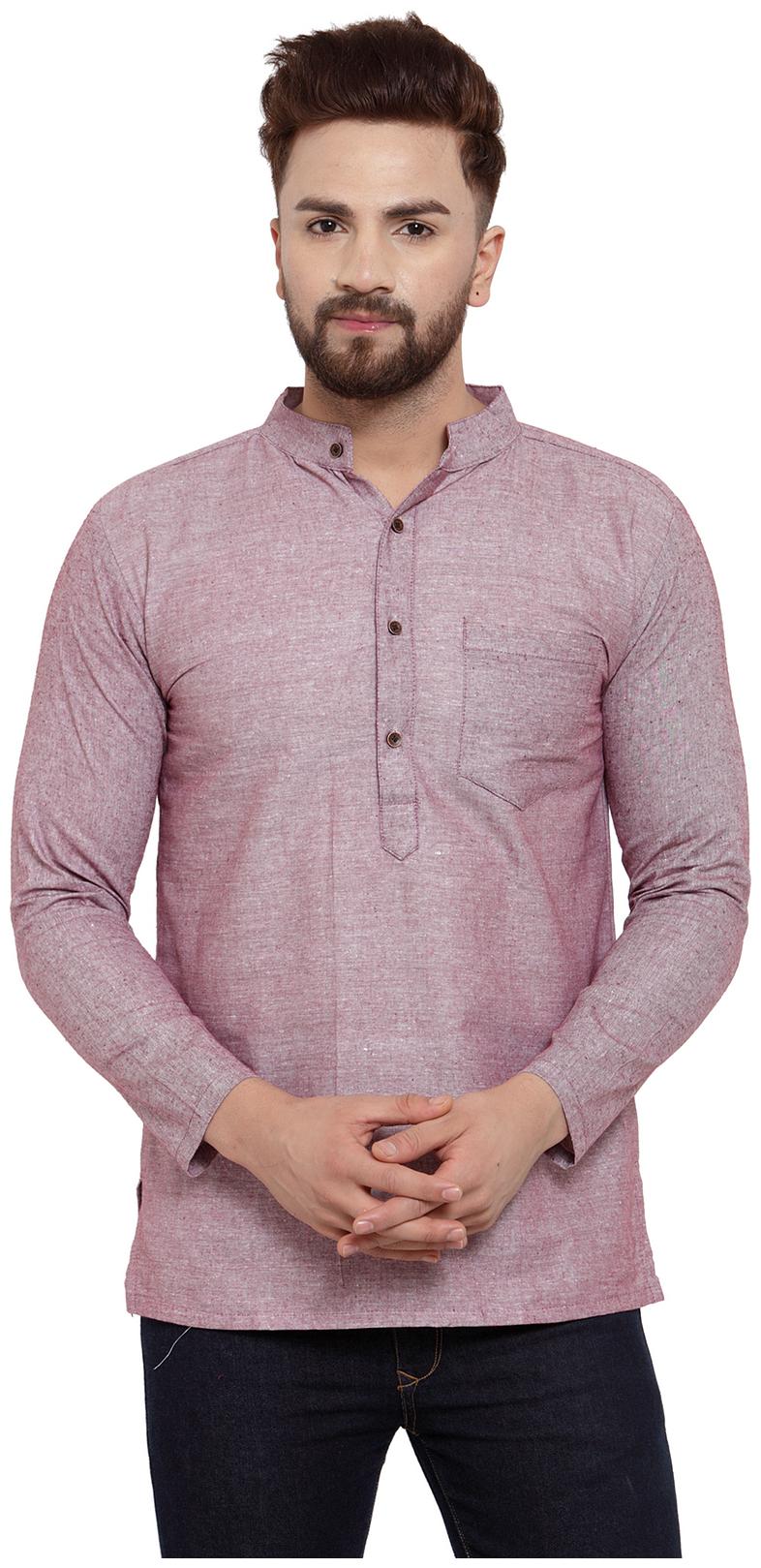 

Sayesha Men Purple Regular Fit Kurta