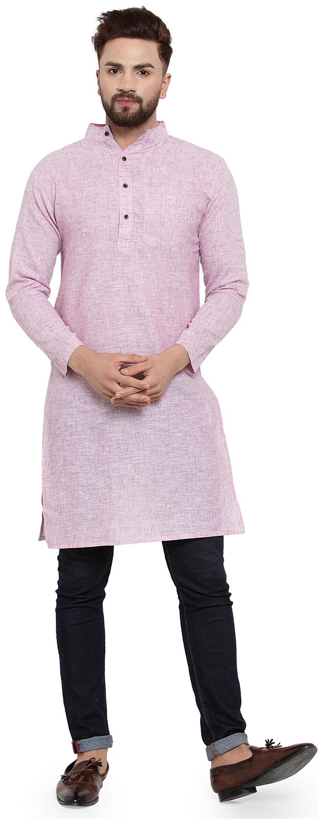 

Sayesha Men Purple Regular Fit Kurta