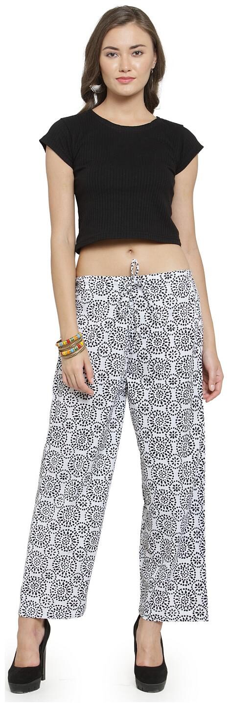 

Sayesha Women White Regular fit Cullotes