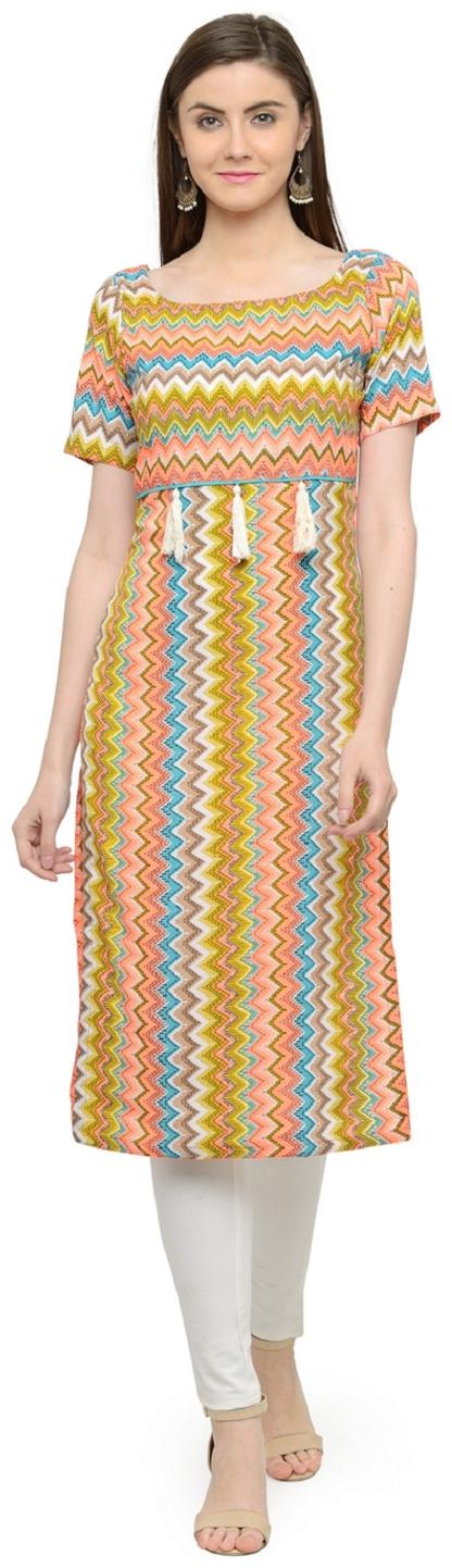 

Sayesha Women Multi Printed Straight Kurta