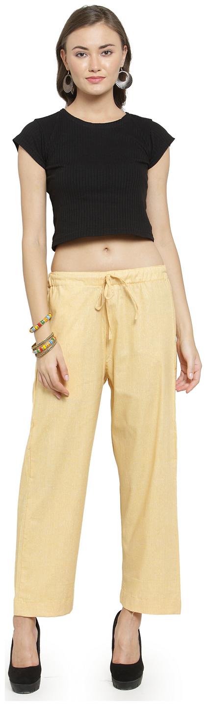 

Sayesha Women Yellow Regular fit Cullotes