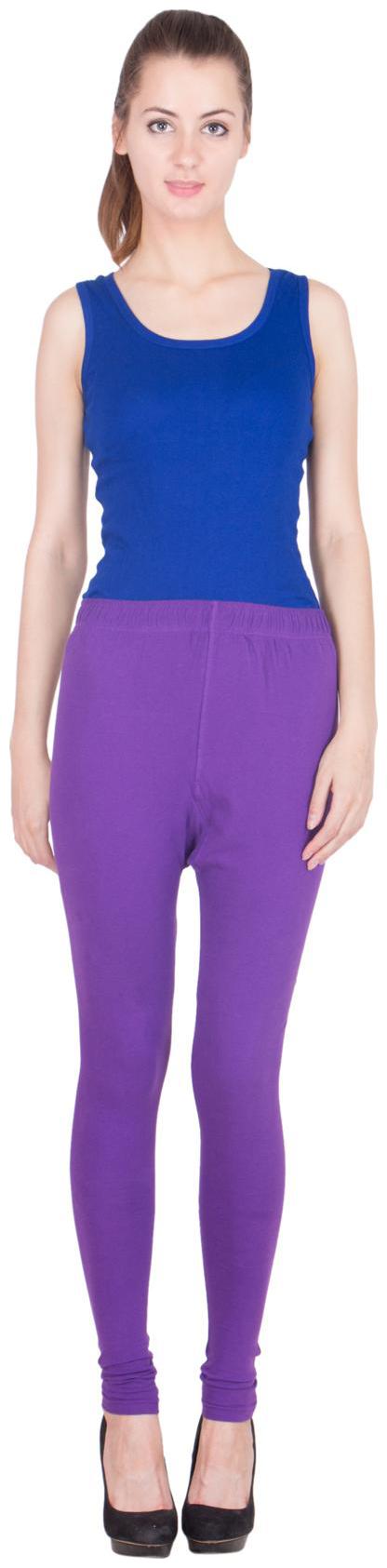 

SBOFASHION Womens fashionable full length Leggings Light Purple colour