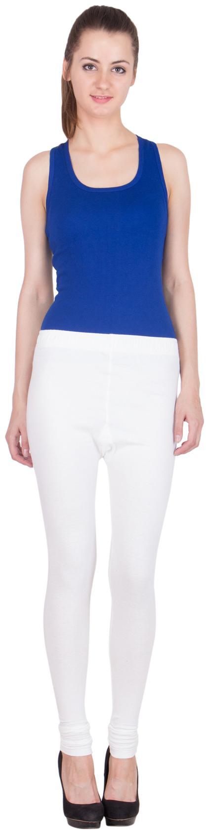 

SBOFASHION Womens fashionable full length Leggings OffWhite colour