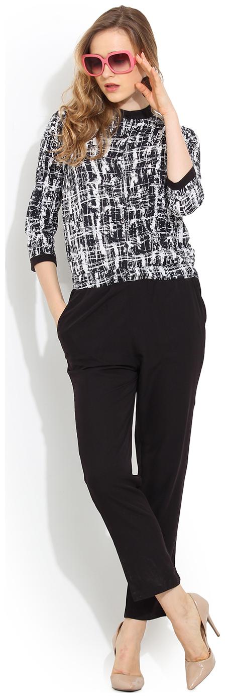 

Trend Arrest Printed Jumpsuit - Black