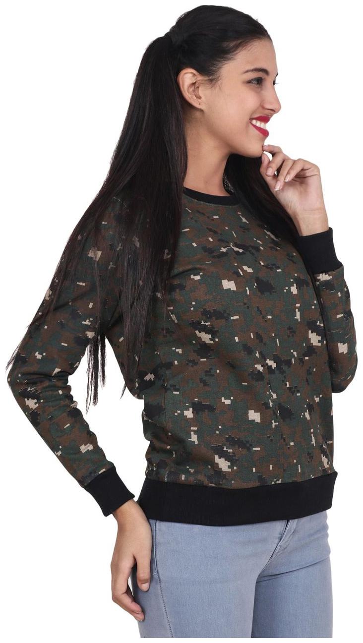 

SECOND HALF Women Printed Hoodie - Multi